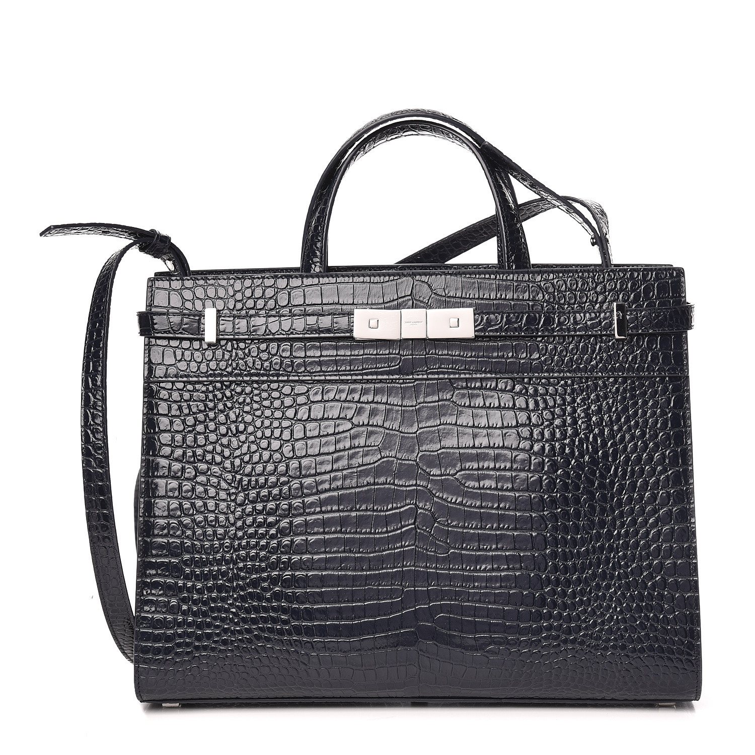 ysl manhattan crocodile