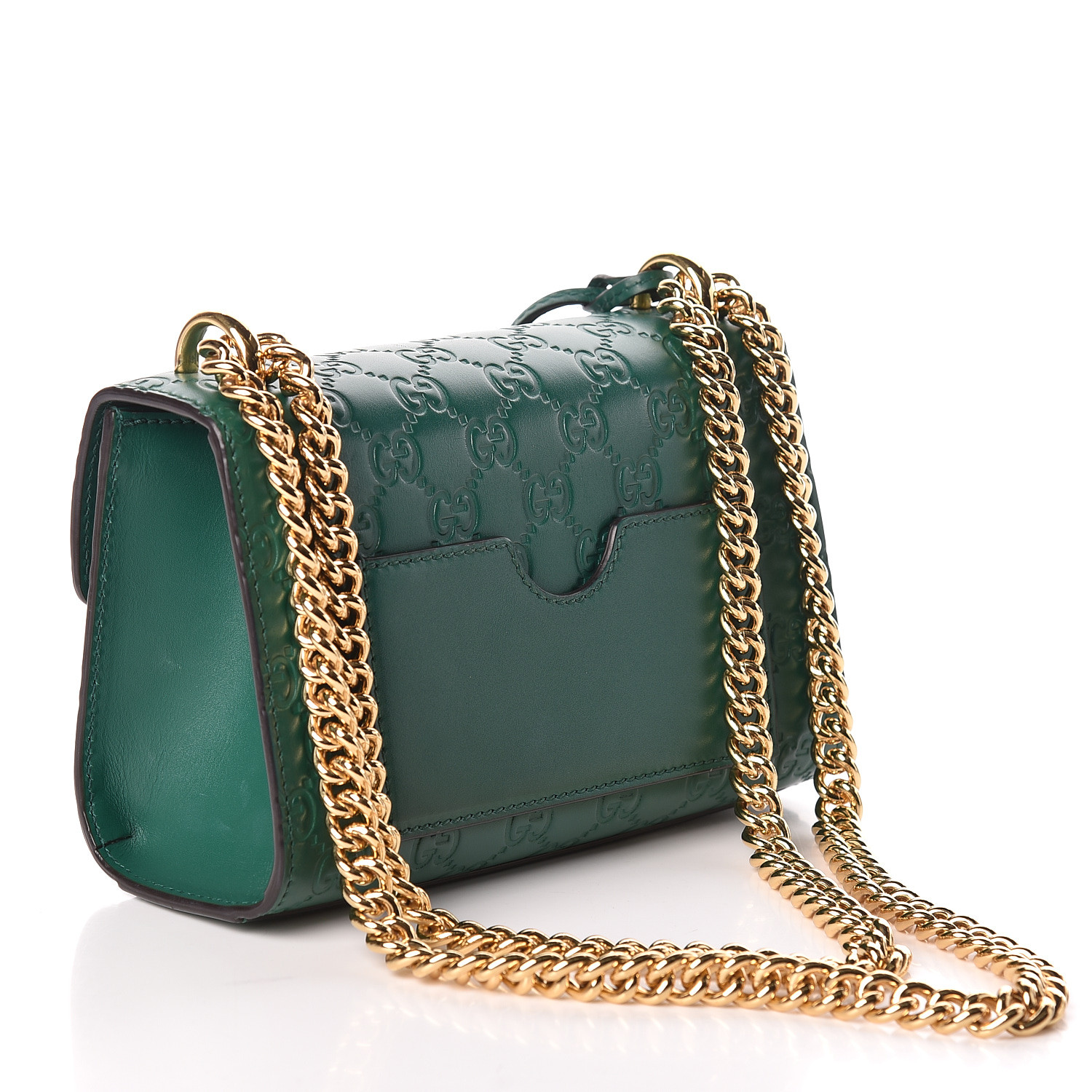 gucci padlock green