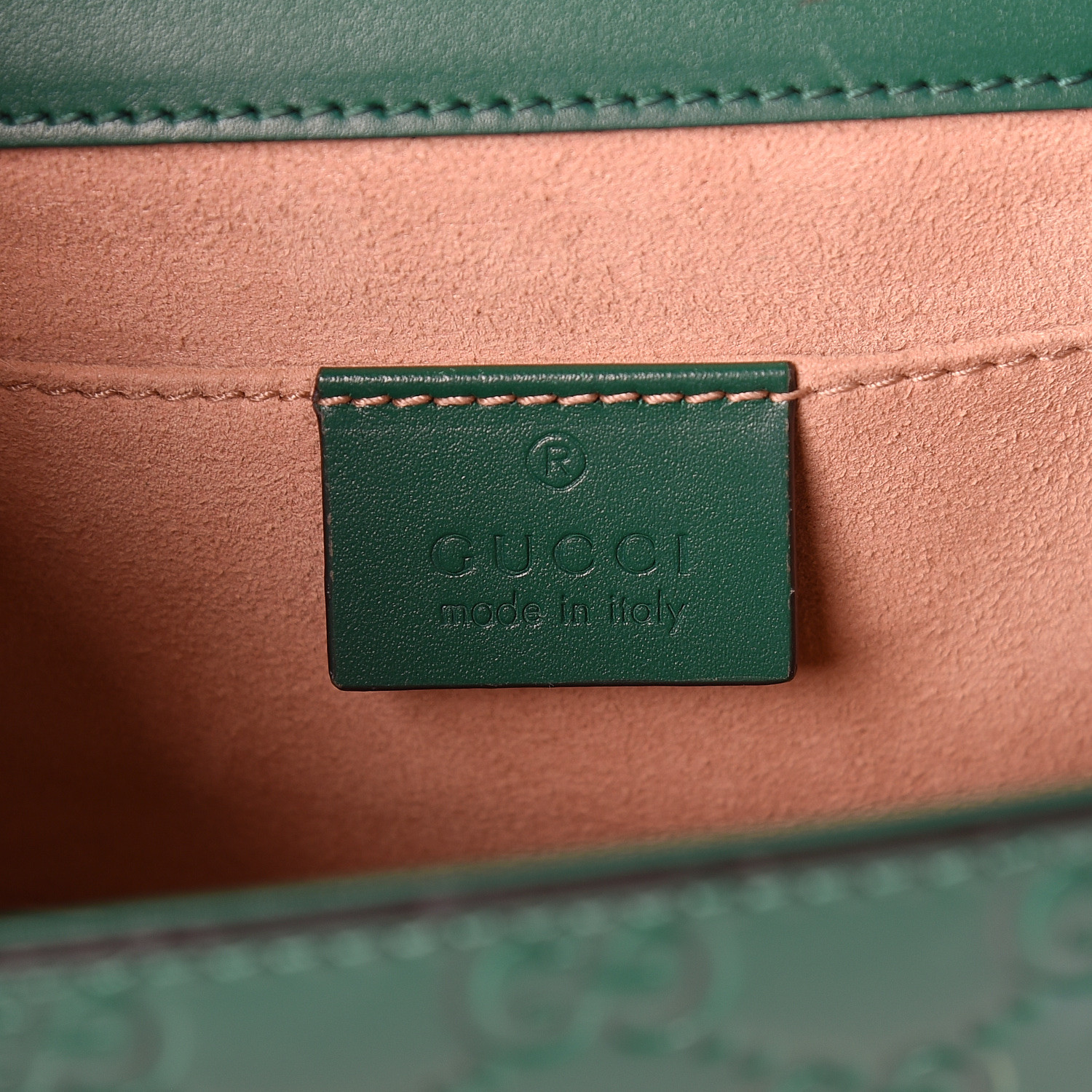 gucci padlock green