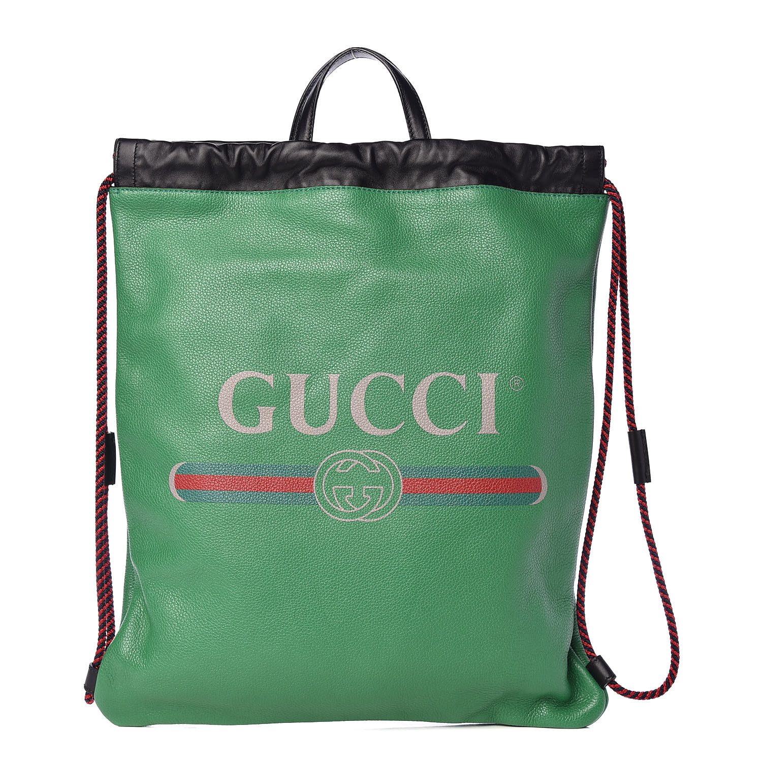 green gucci backpack