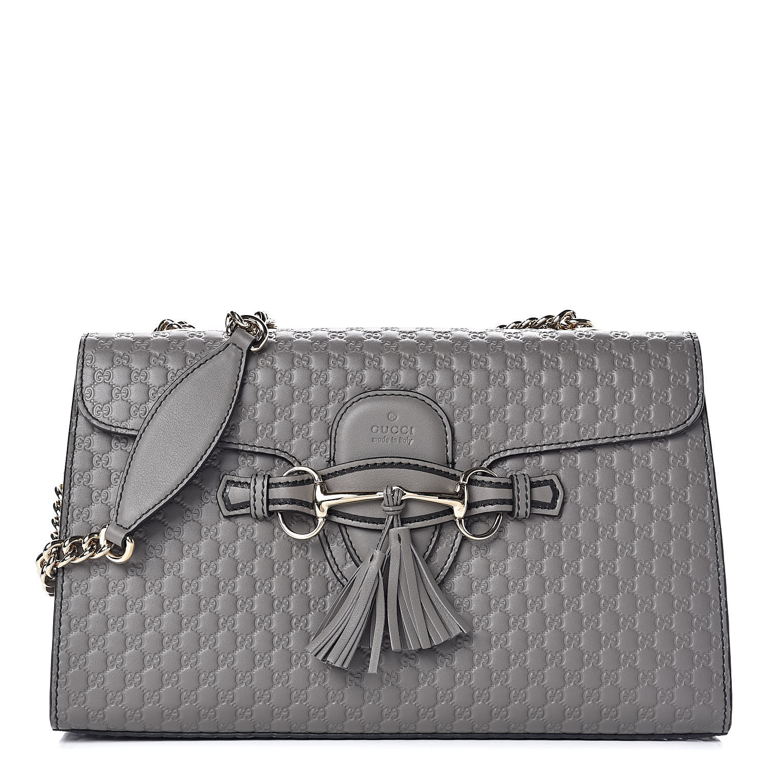 gucci microguccissima medium emily chain shoulder bag