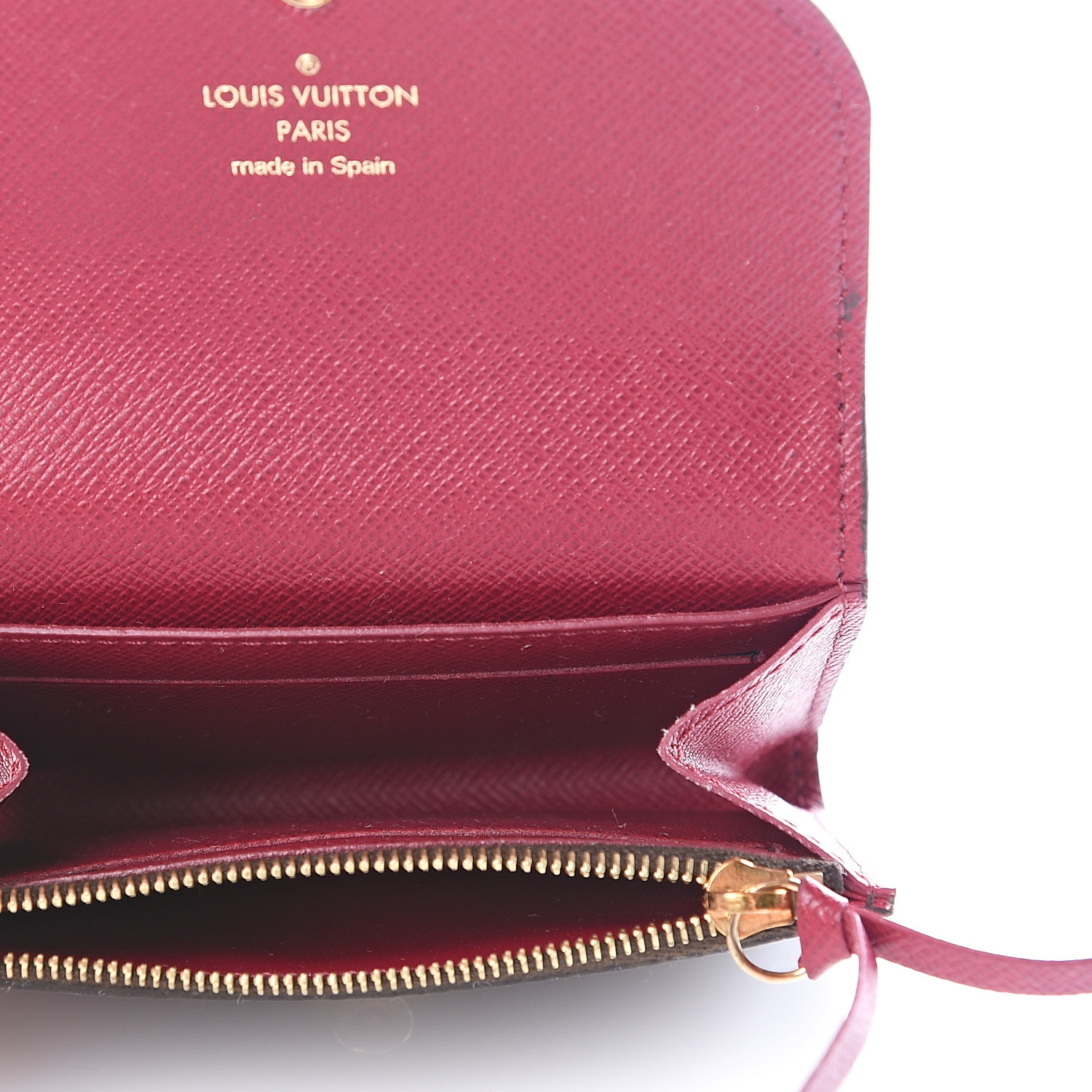 Louis Vuitton Rosalie Coin Card Wallet Purse in Monogram Fuchsia - SOLD