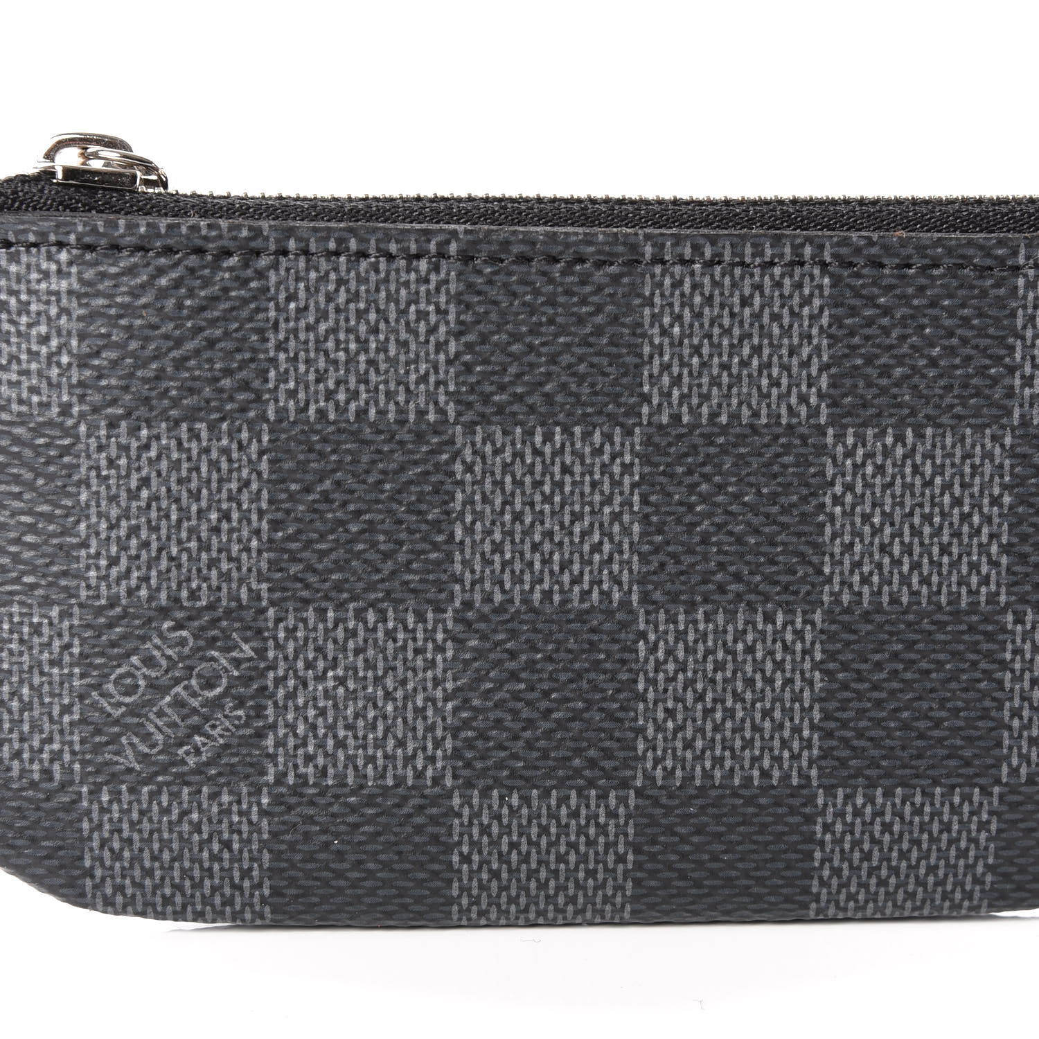 LOUIS VUITTON Damier Graphite Key Pouch 549813