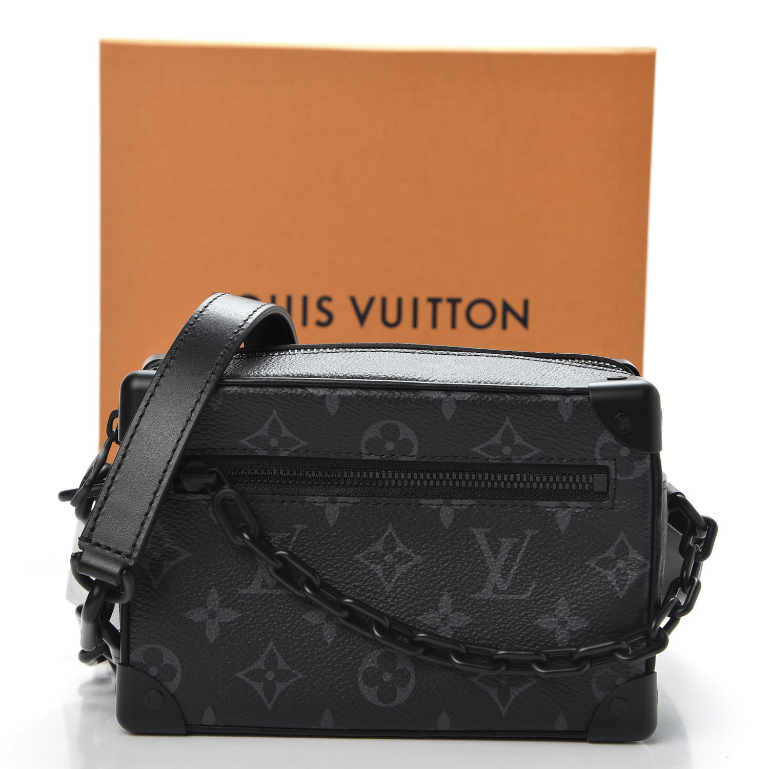 Louis Vuitton Mini Soft Trunk Monogram Eclipse Black