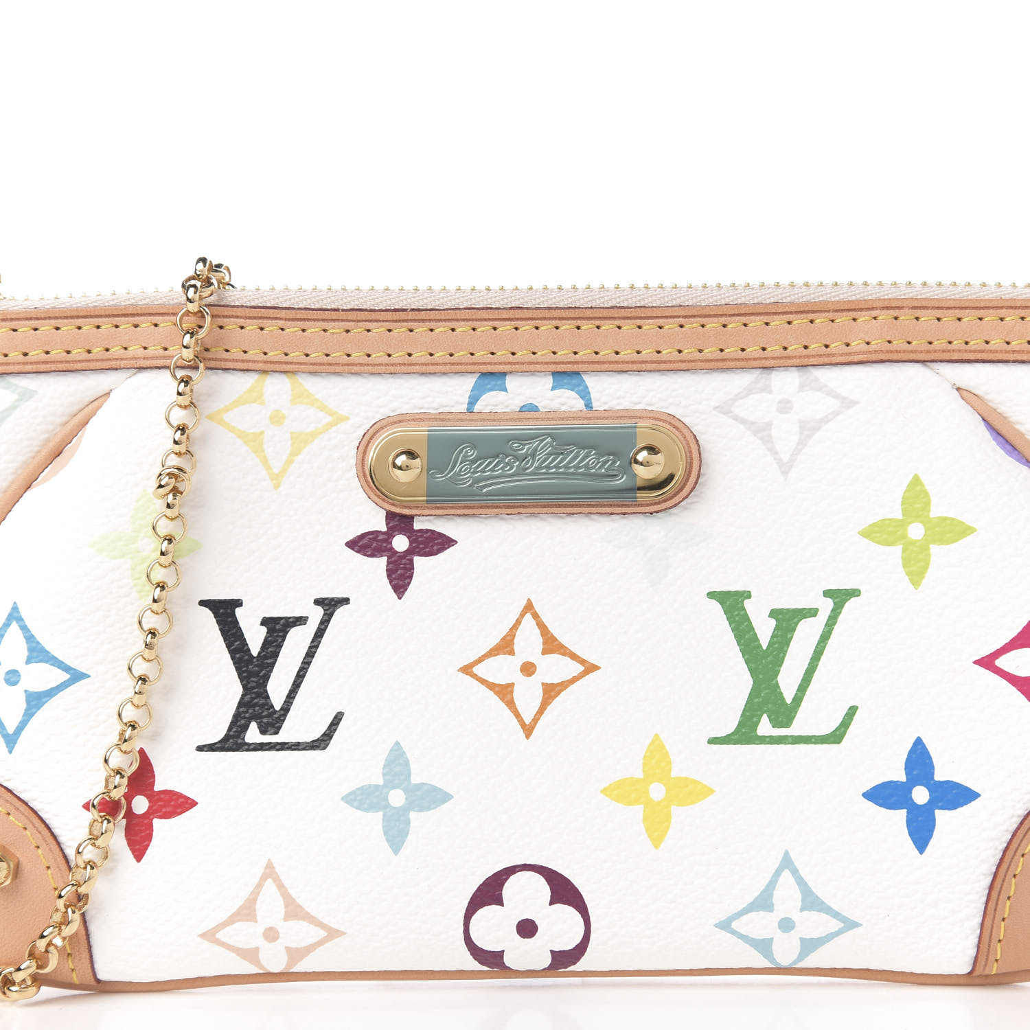 louis vuitton multicolor monogram pochette