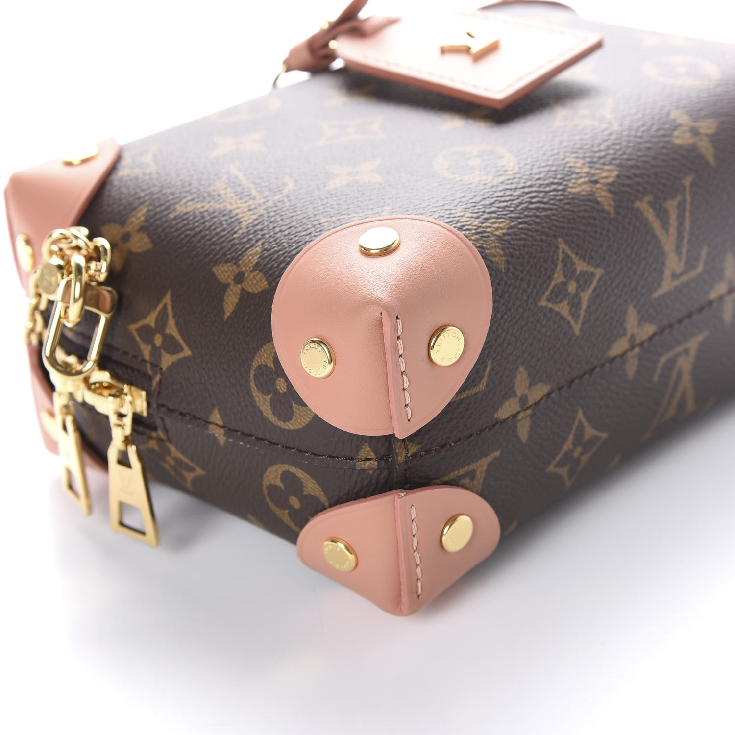 LOUIS VUITTON Cuir Gold Monogram Embossed Theda PM - Sale