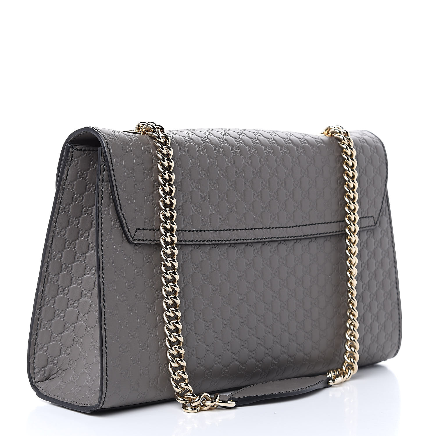 gucci microguccissima medium emily chain shoulder bag