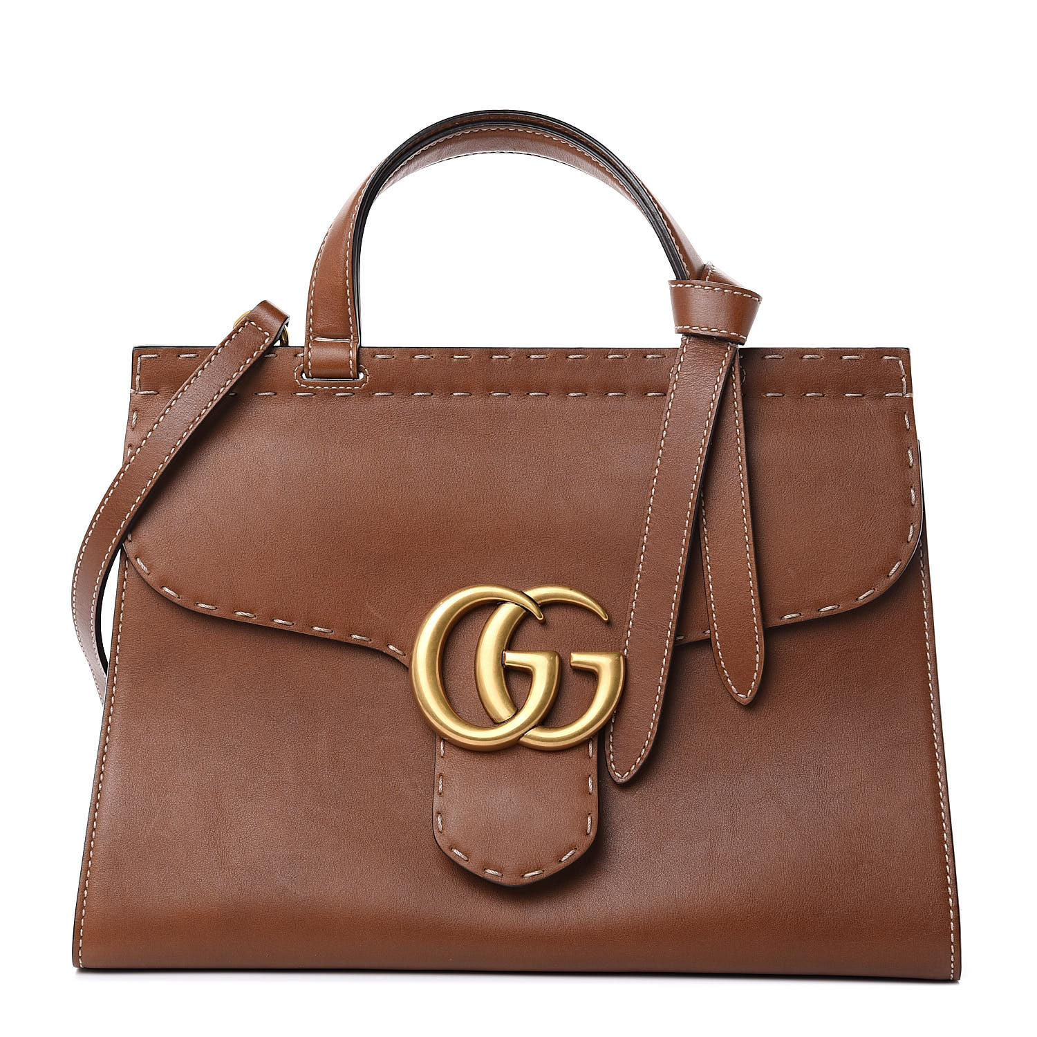 gucci marmont brown bag