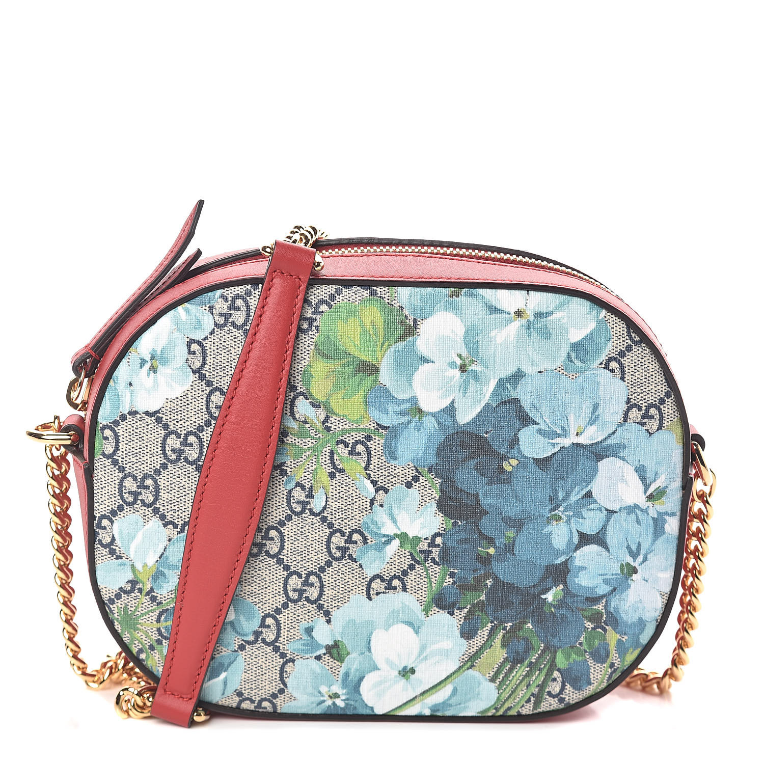 gucci bag blue flowers