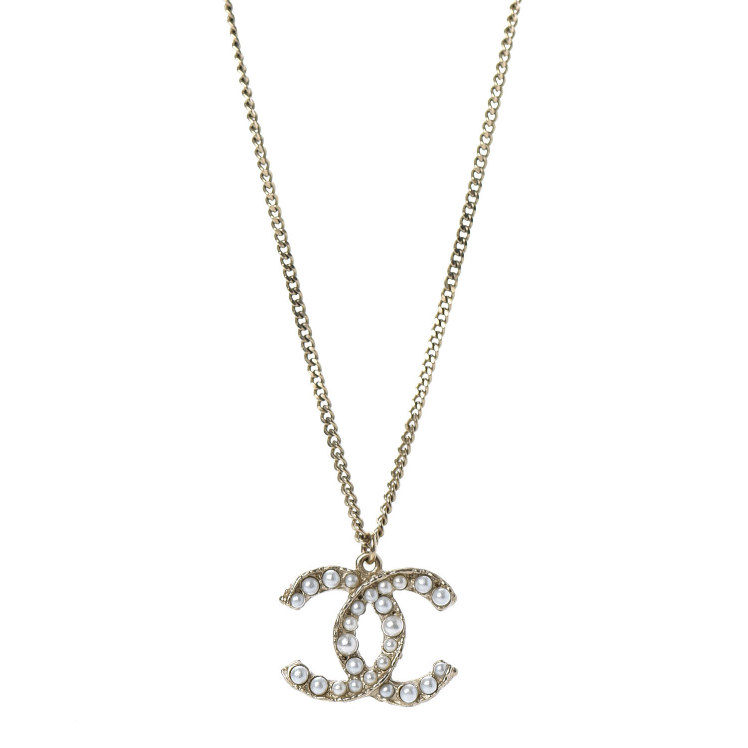 chanel necklace cc cheap