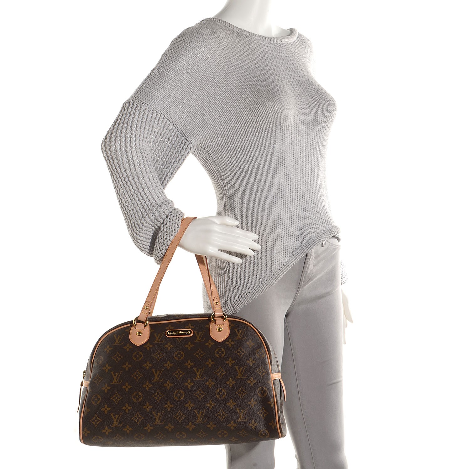 LOUIS VUITTON Monogram Montorgueil GM 91307