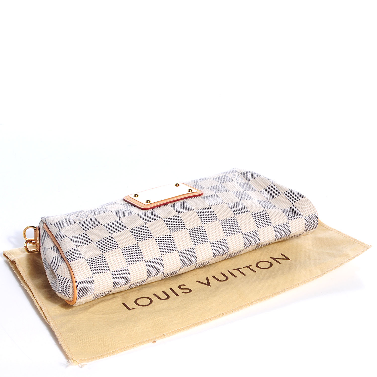 louis vuitton eva clutch azur