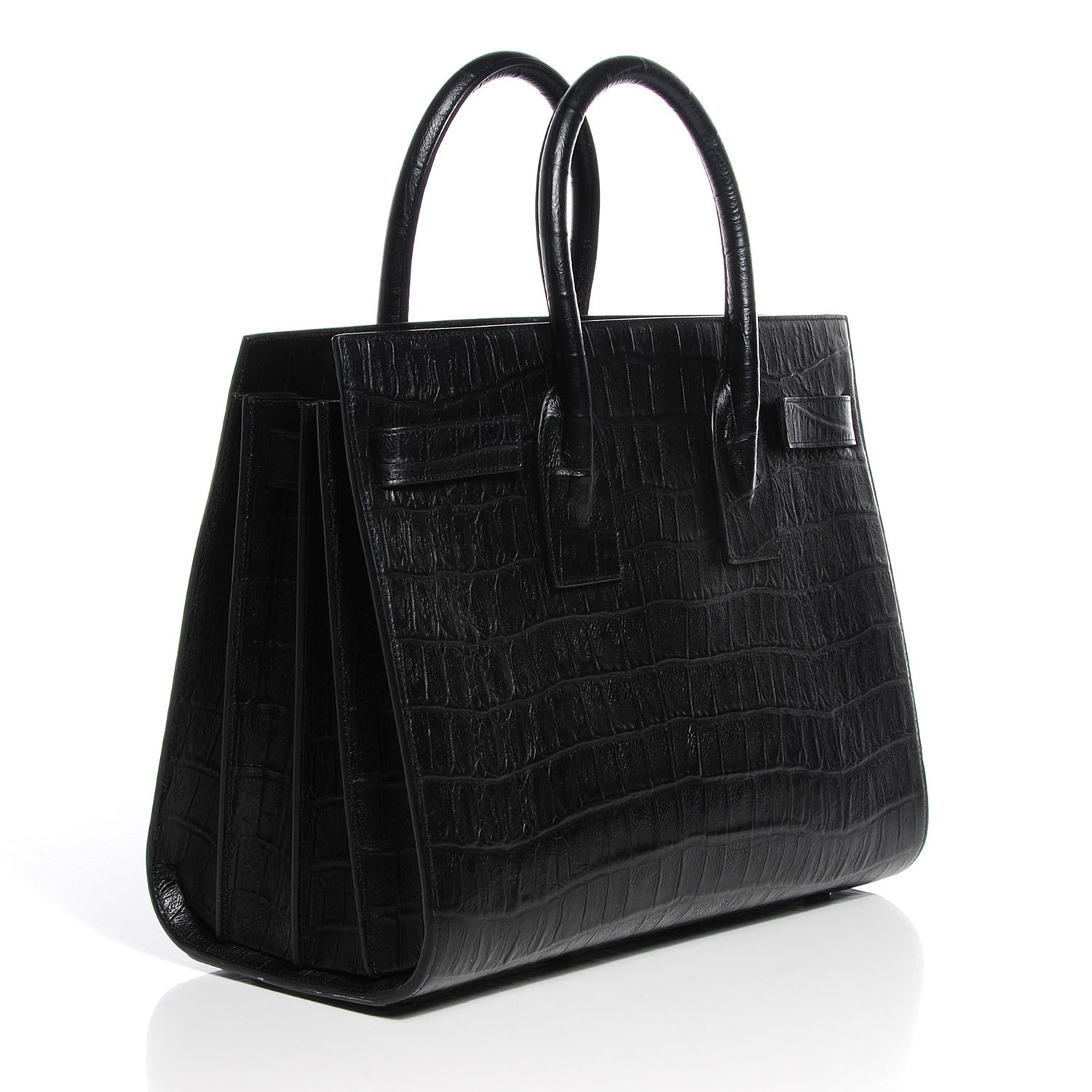 saint laurent sac de jour crocodile