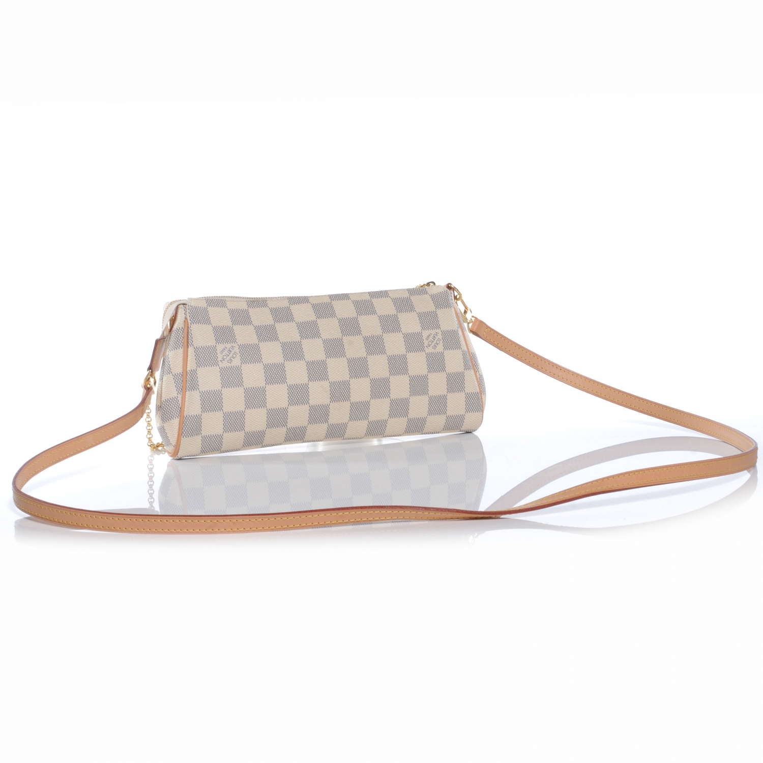 louis vuitton eva clutch damier