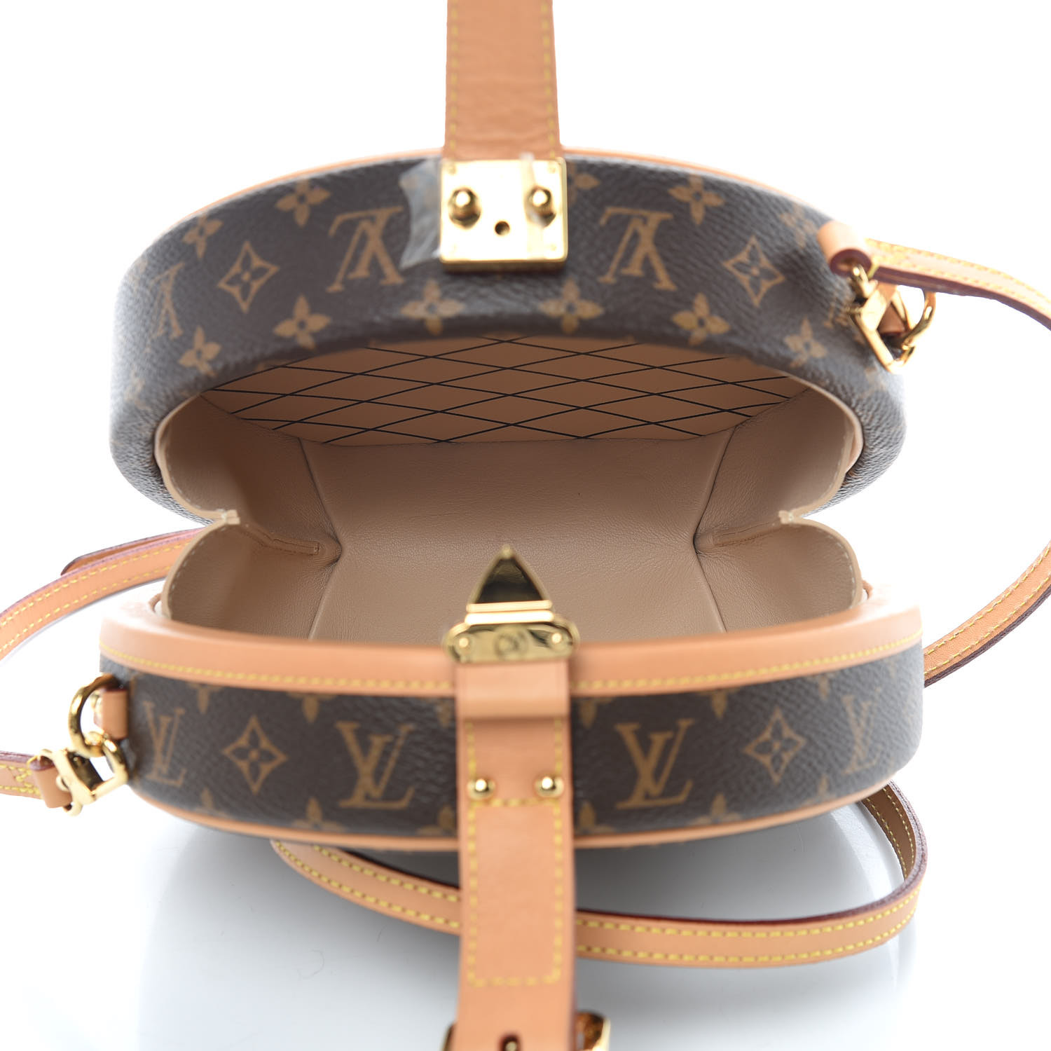 petite boite chapeau monogram