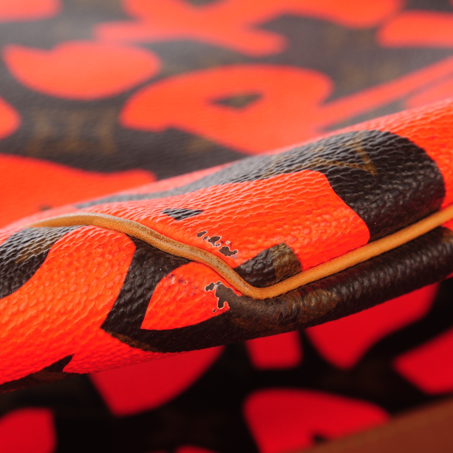 louis vuitton keepall orange