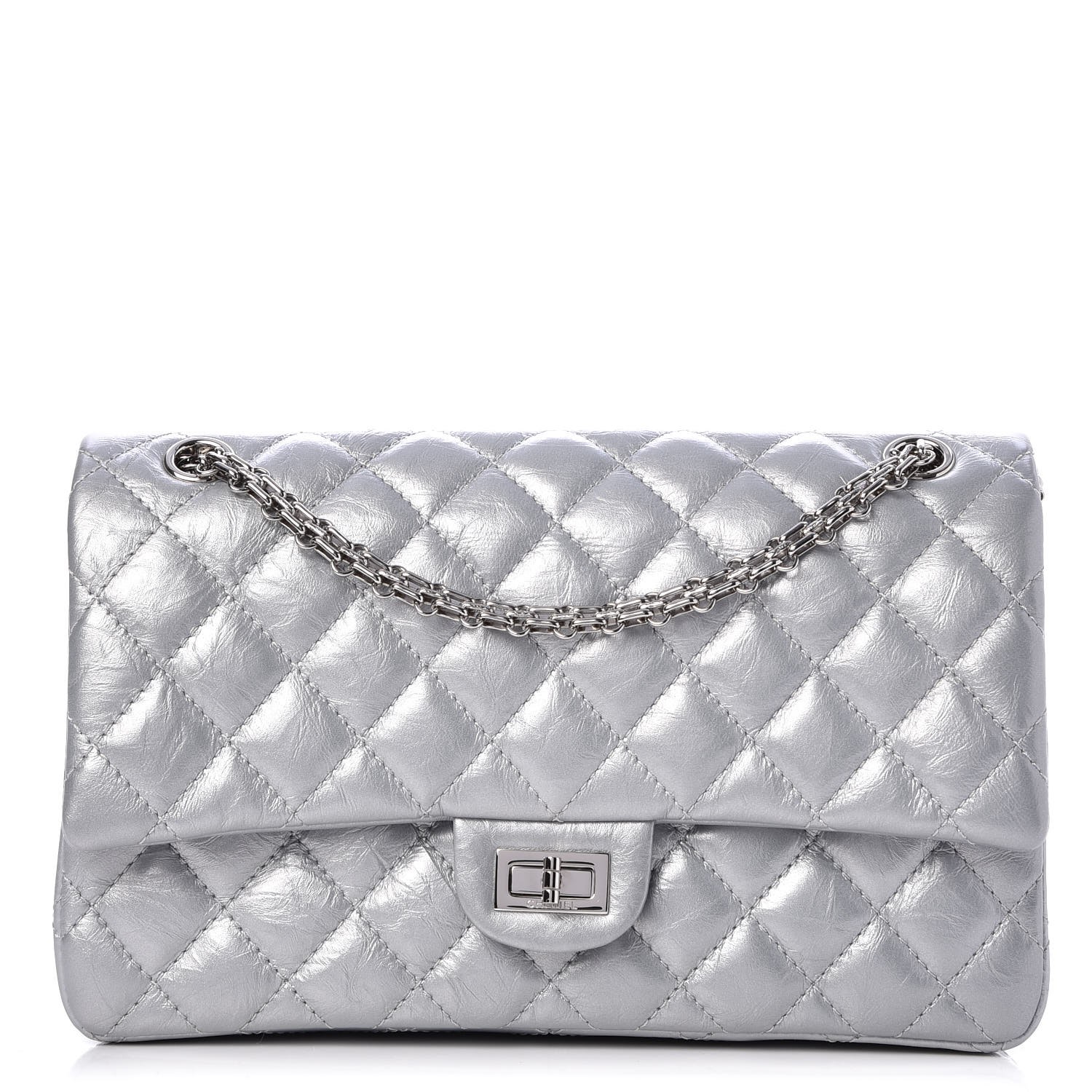 chanel reissue silver hardware