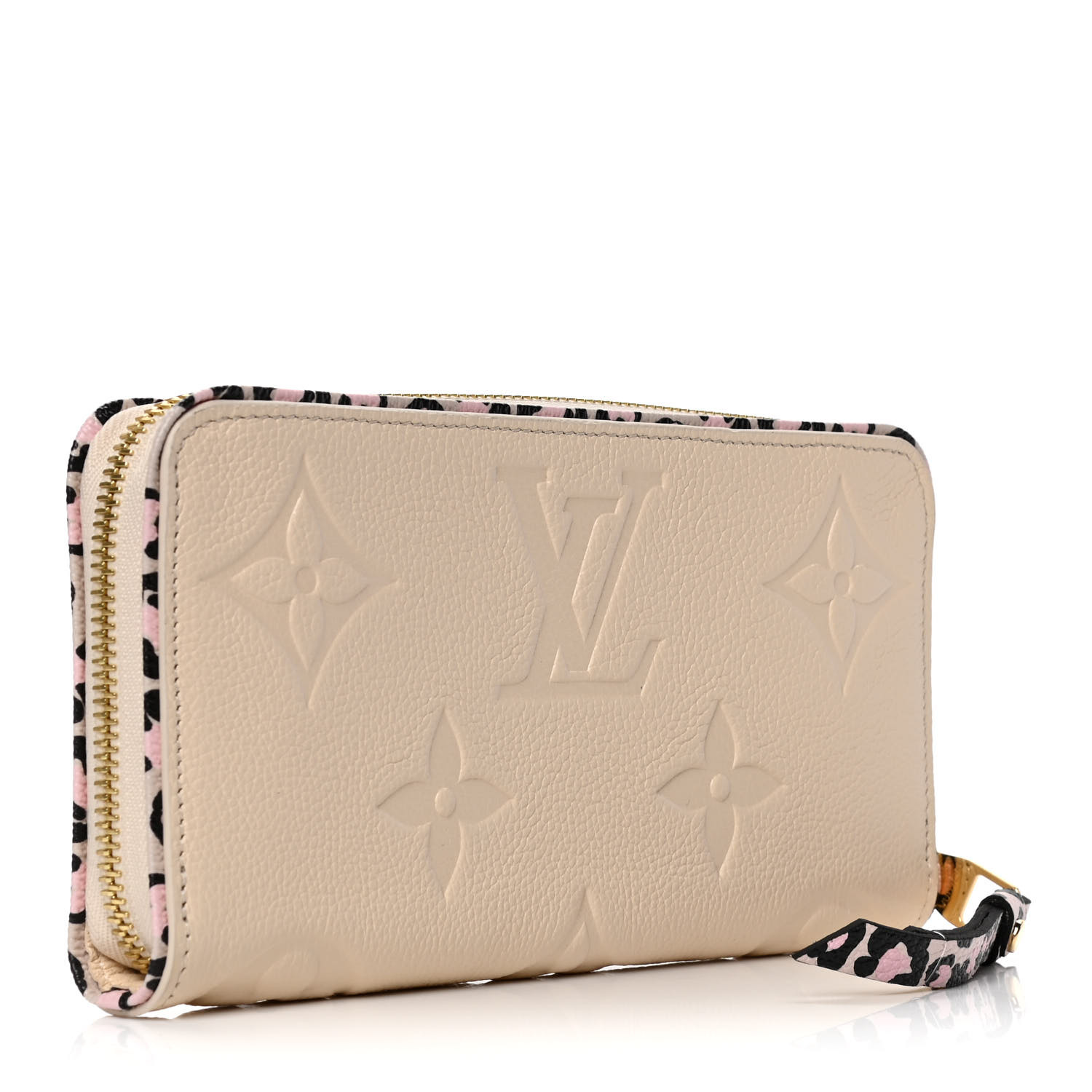 cream louis vuitton wallet