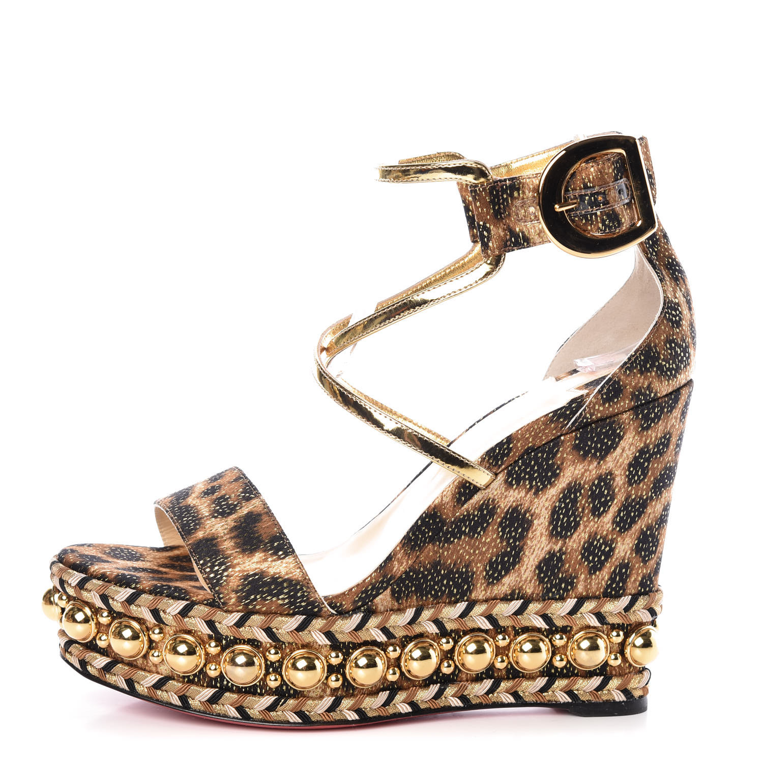 louboutin platform wedge