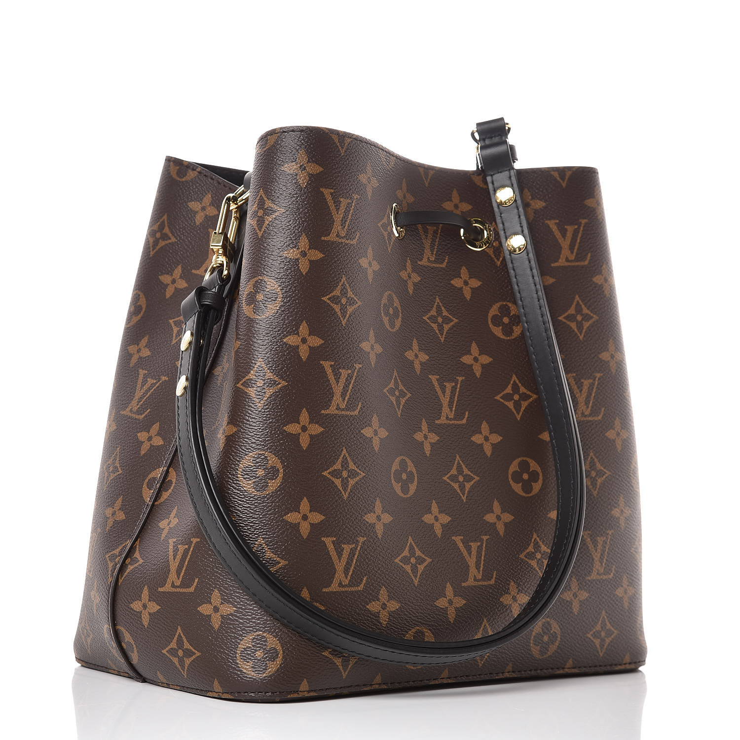 louis vuitton monogram neonoe mm black