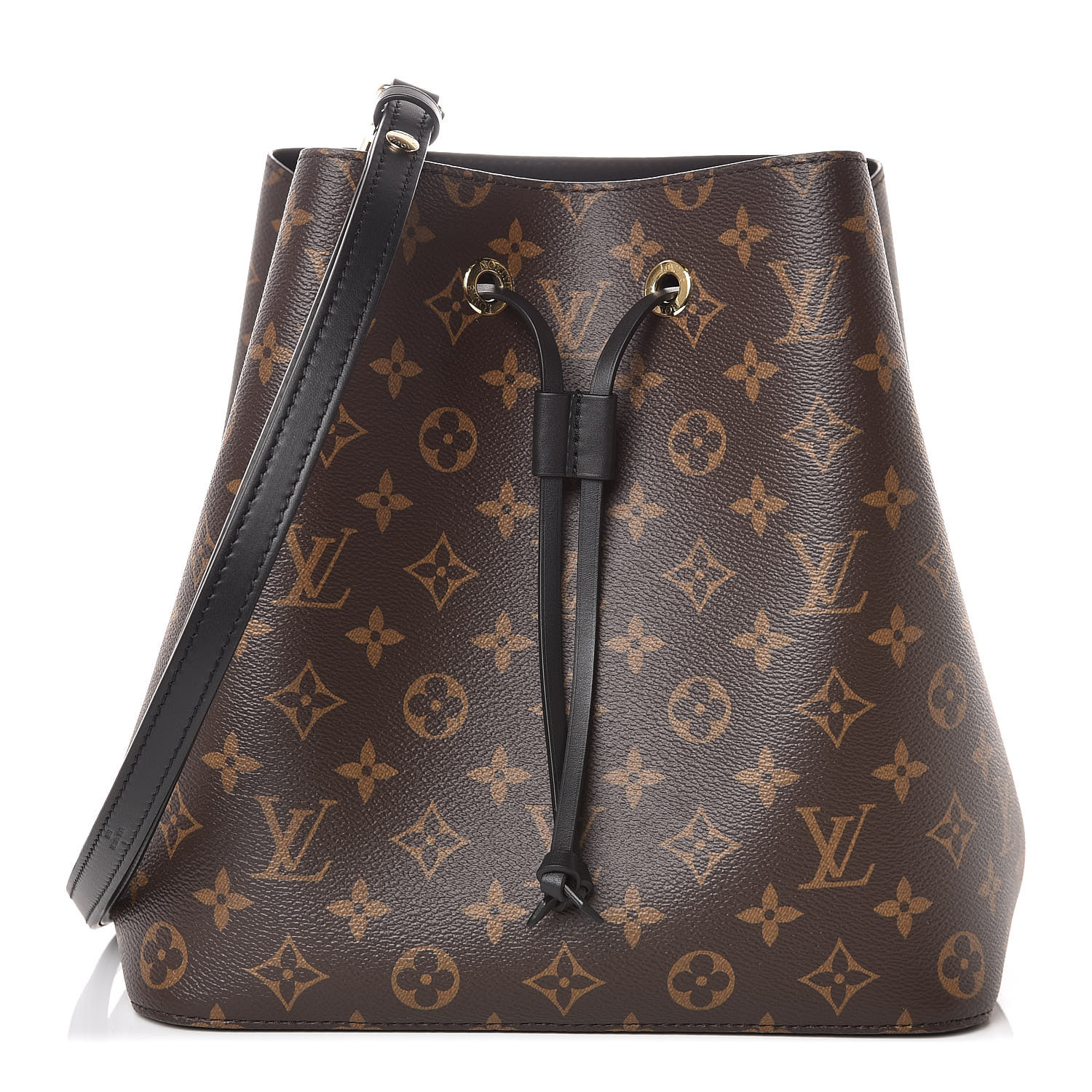 louis vuitton monogram neonoe mm black