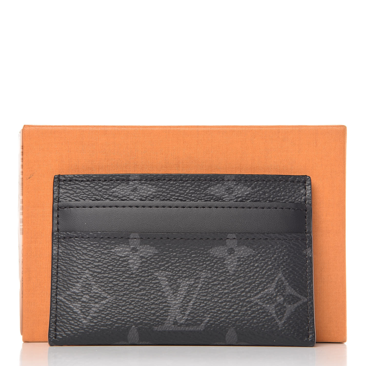 lv double card holder