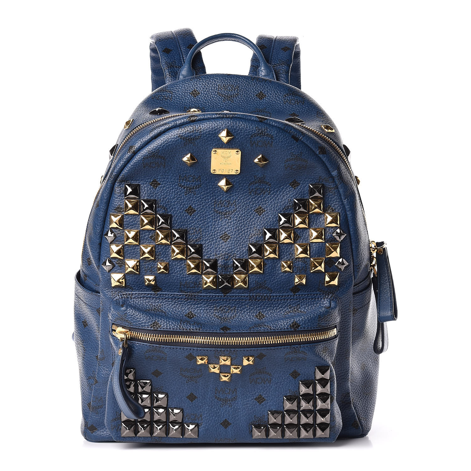 Mcm Stark Studded Backpack 2024 favors