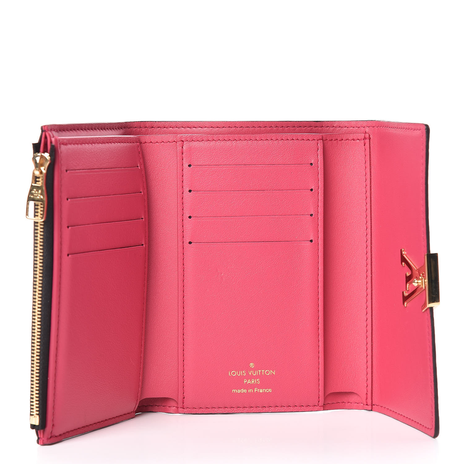 Louis Vuitton Capucines Compact Wallet Magnolia Pink Taurillon Leather  M63953