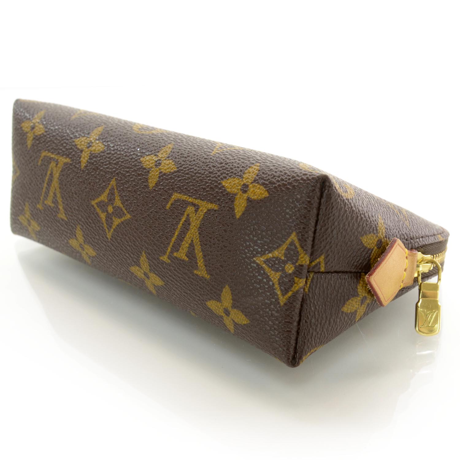 louis vuitton monogram cosmetic pouch make up case 861961