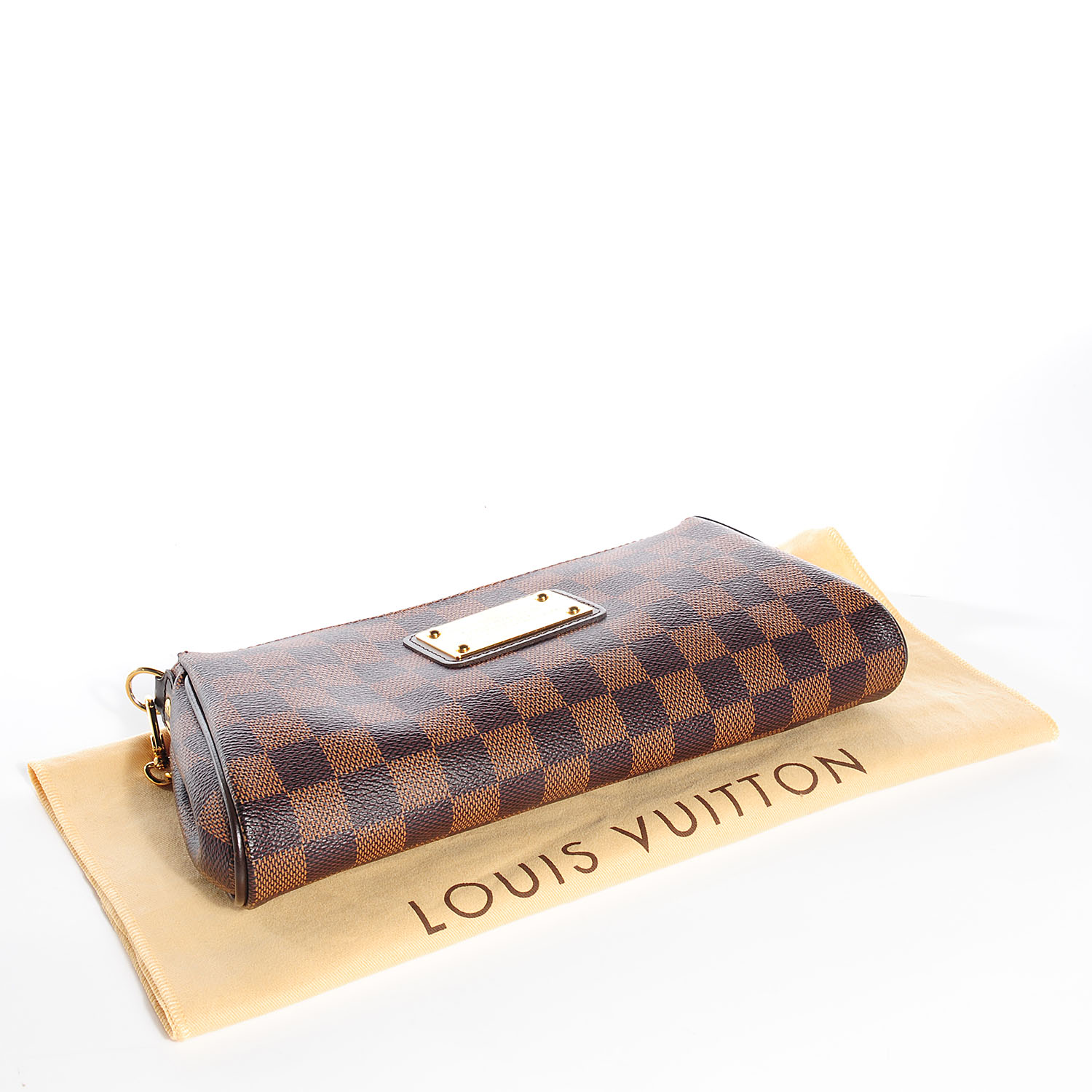 louis vuitton ebene eva clutch