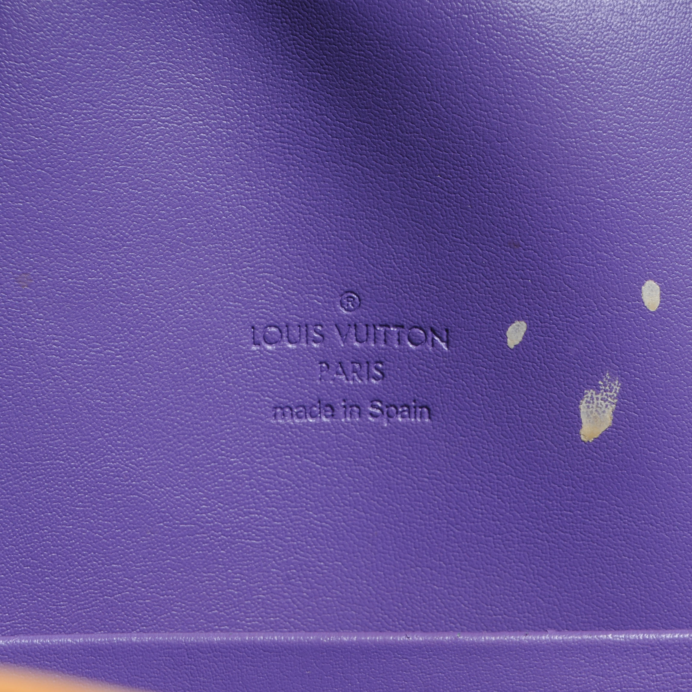 louis vuitton vernis purple