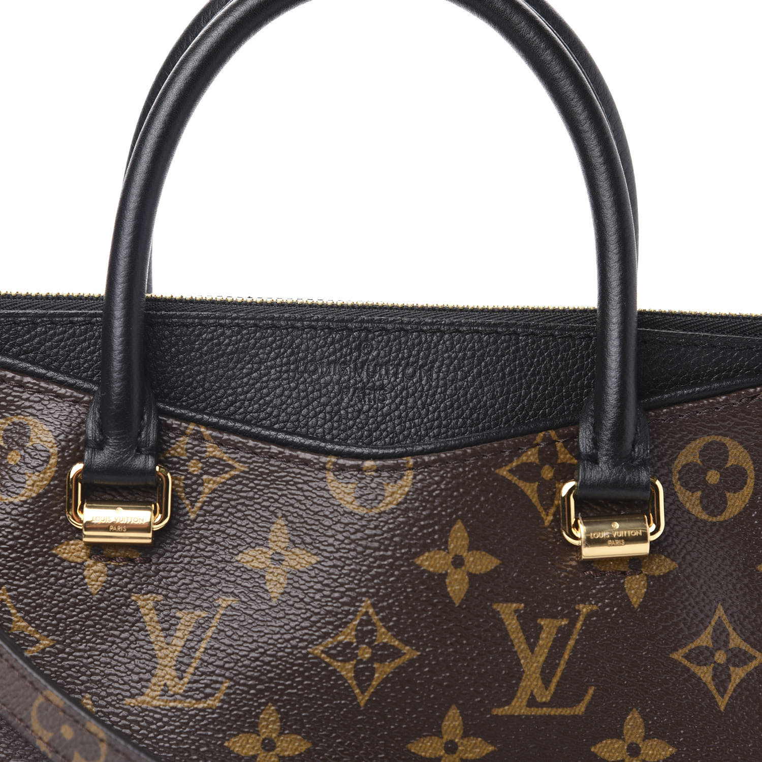 louis vuitton monogram pallas full bb black