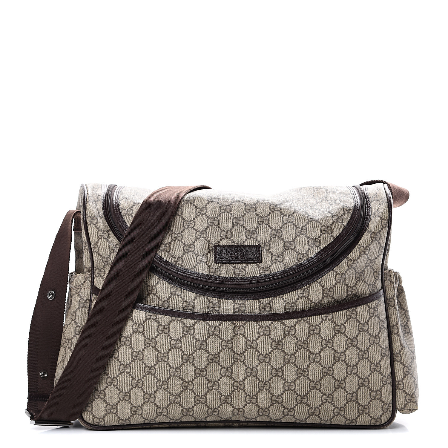 gucci supreme diaper bag