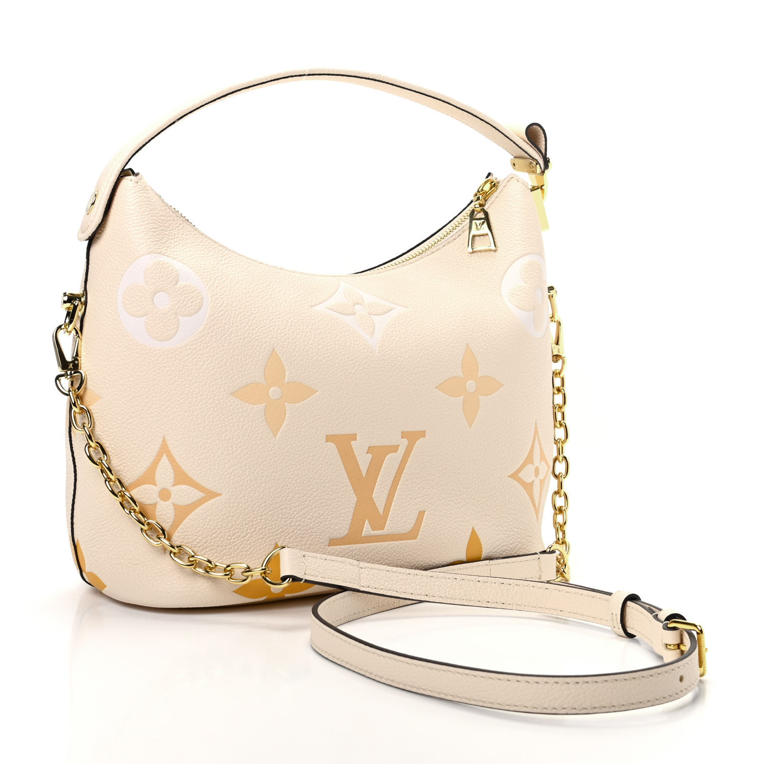 Louis Vuitton Marshmallow Bag By The Pool Empreinte Giant Monogram Safron  Cream