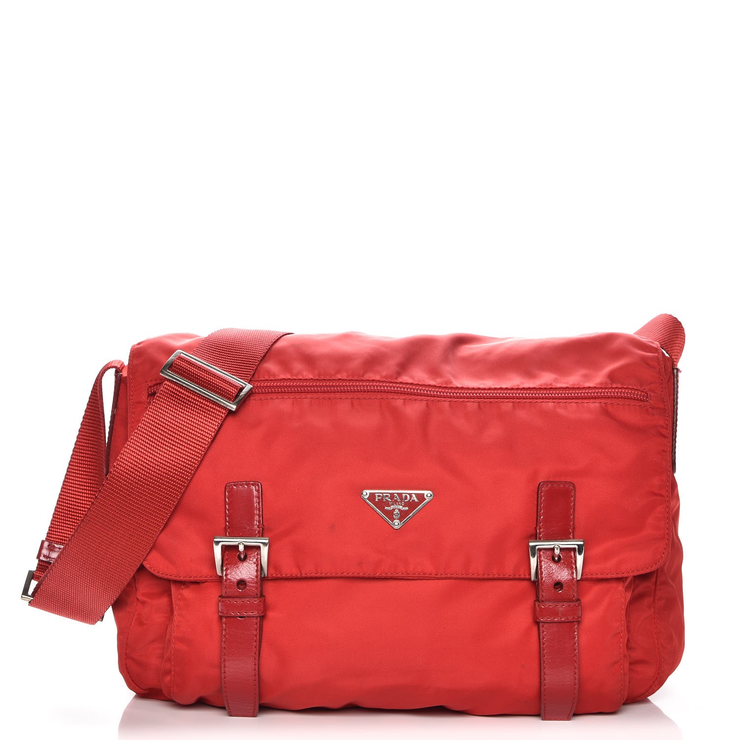 prada sling bag red