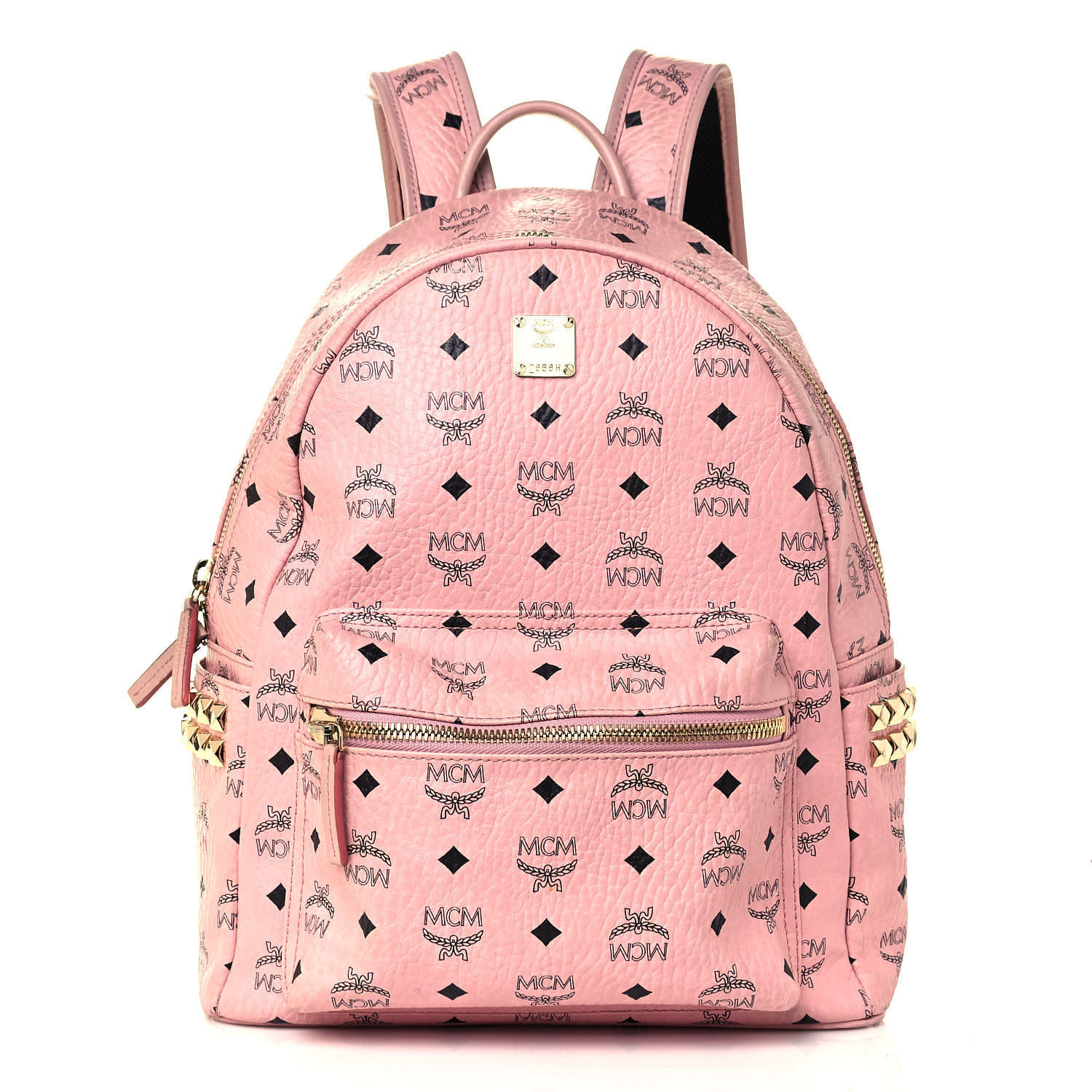 mcm backpack pink