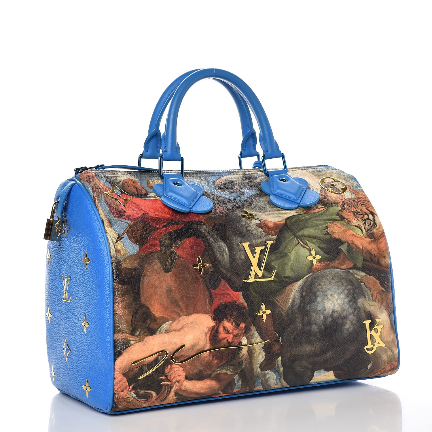 Sold at Auction: Louis Vuitton, LOUIS VUITTON JEFF KOONS MASTERS RUBENS  NEVERFULL