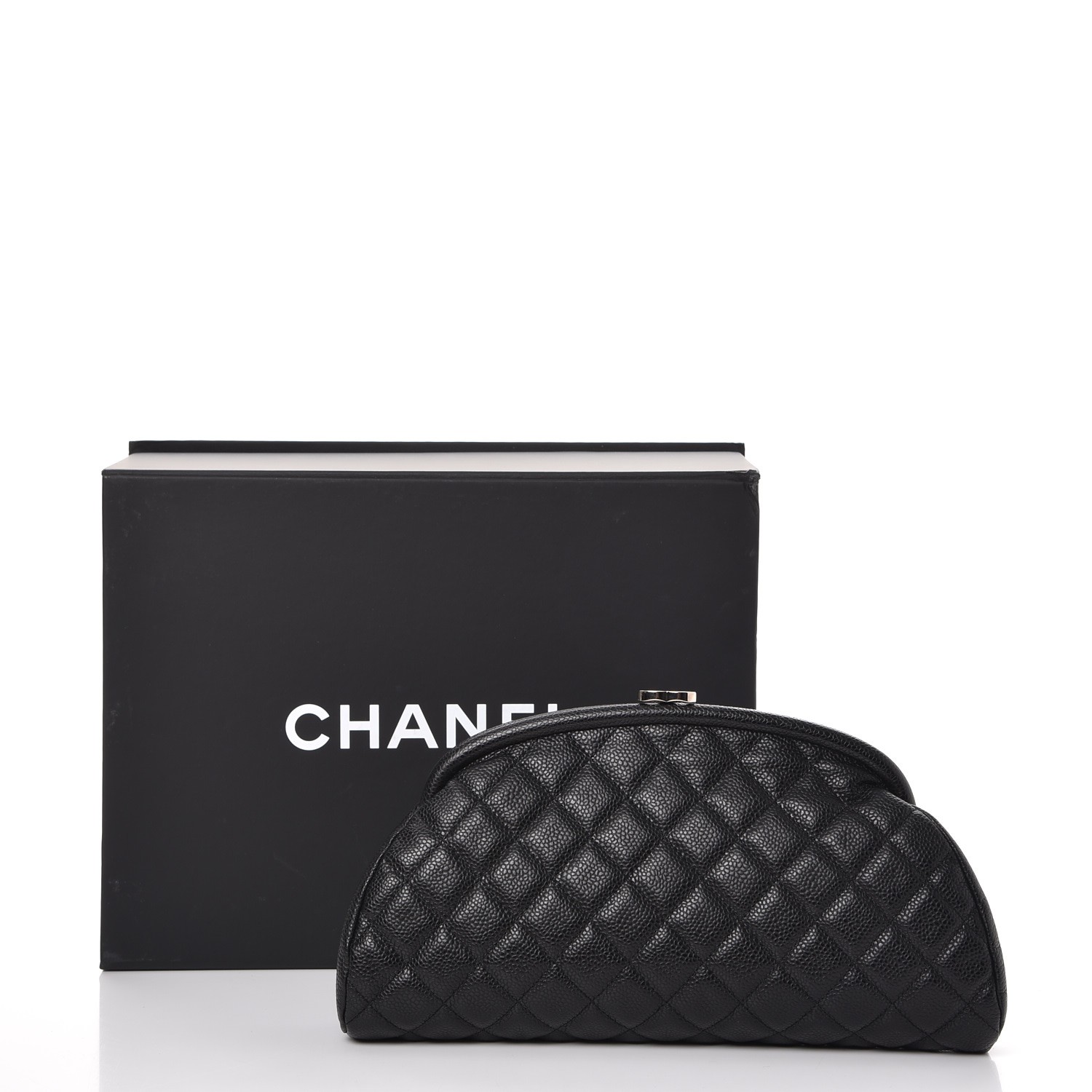 chanel quilted timeless clutch