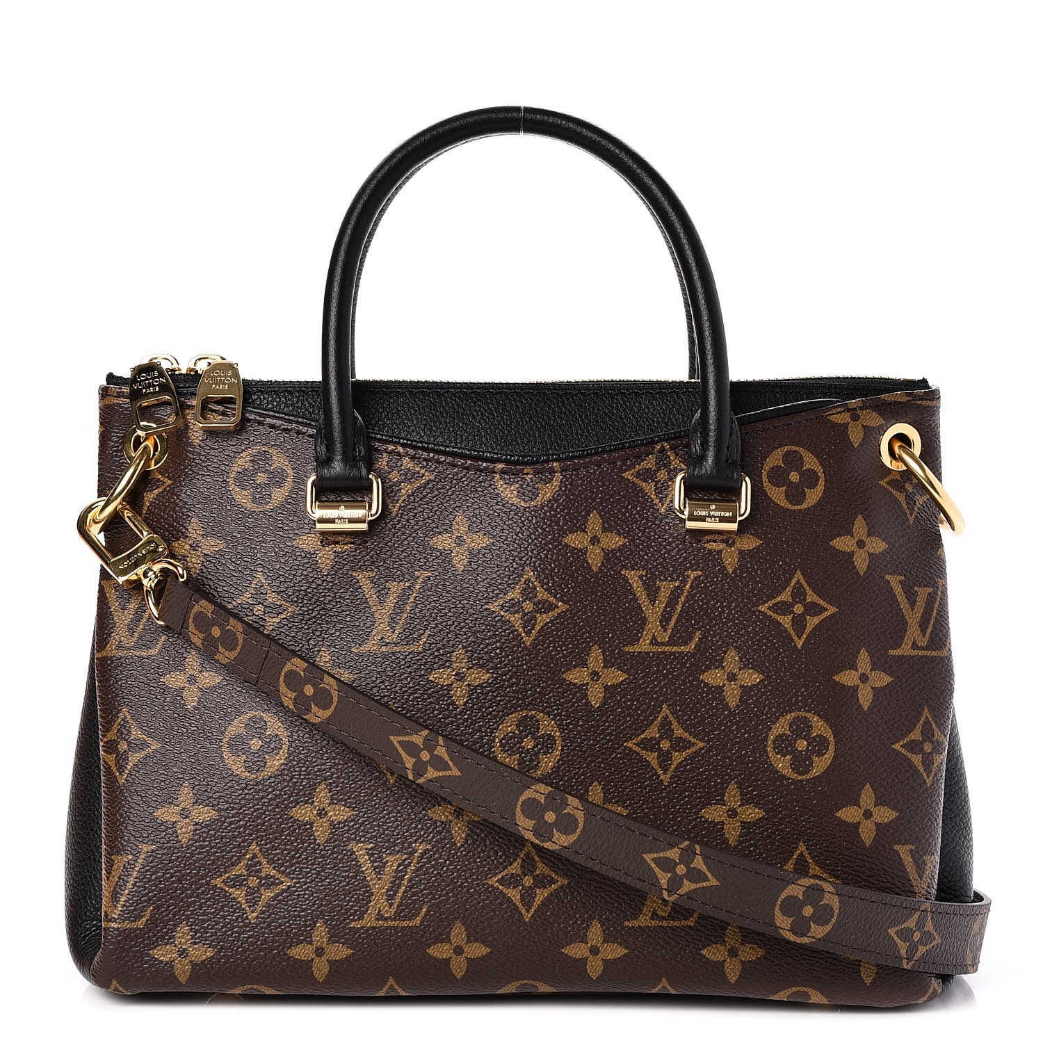 louis vuitton monogram pallas full bb black