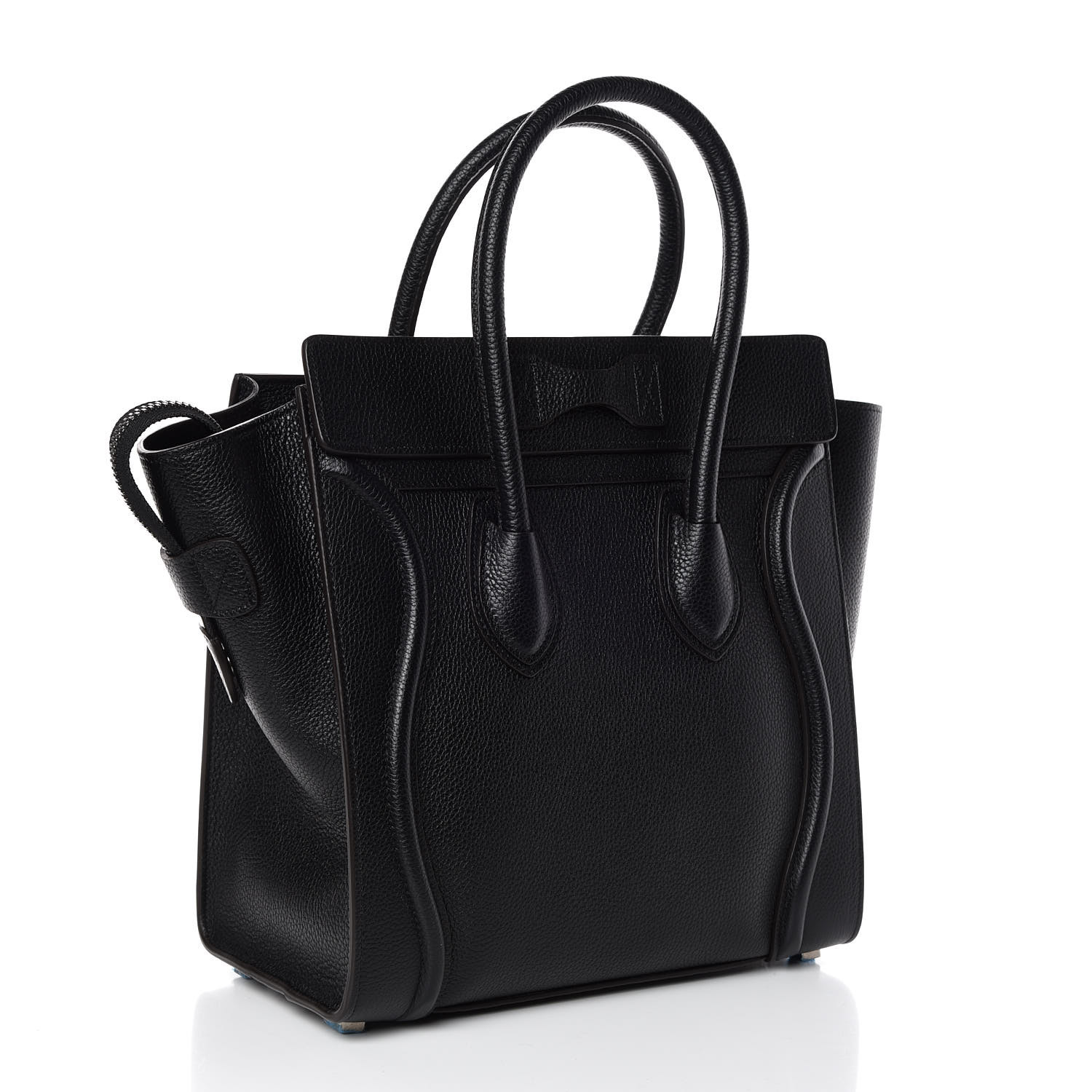 celine micro luggage drummed calfskin