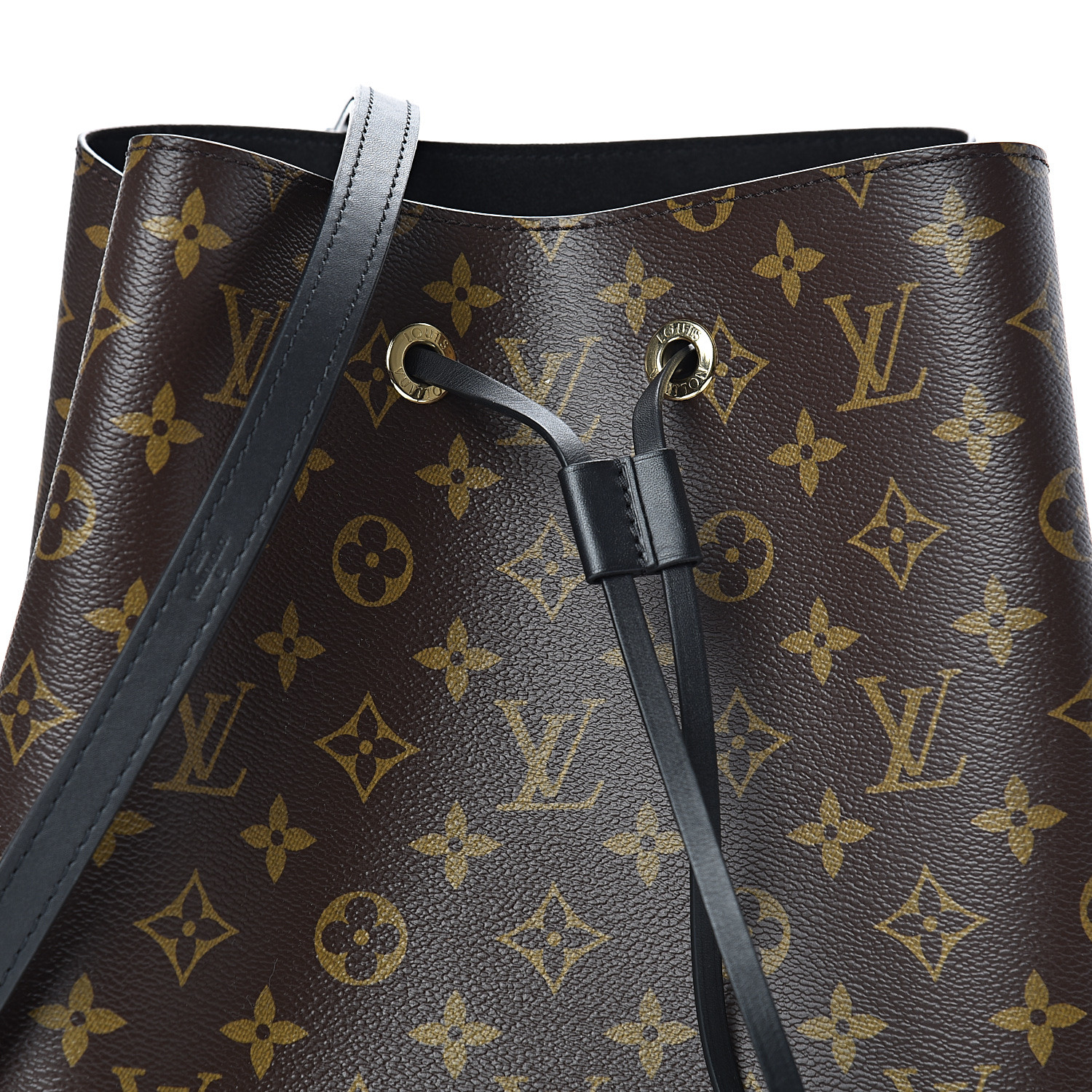 louis vuitton monogram neonoe mm black