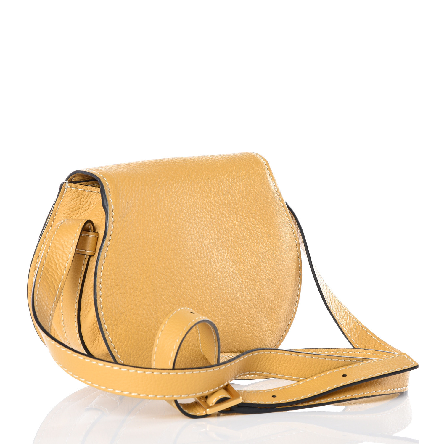 round yellow bag