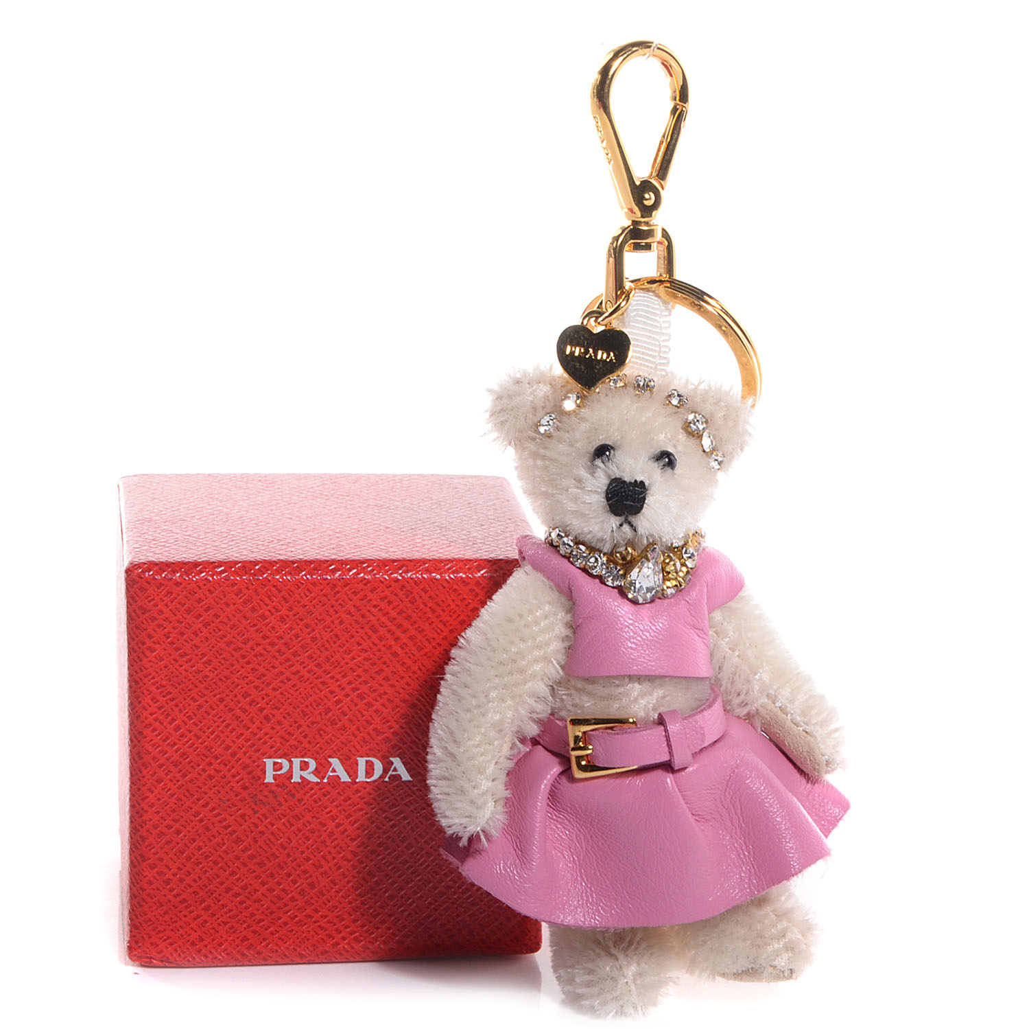 prada teddy keyring