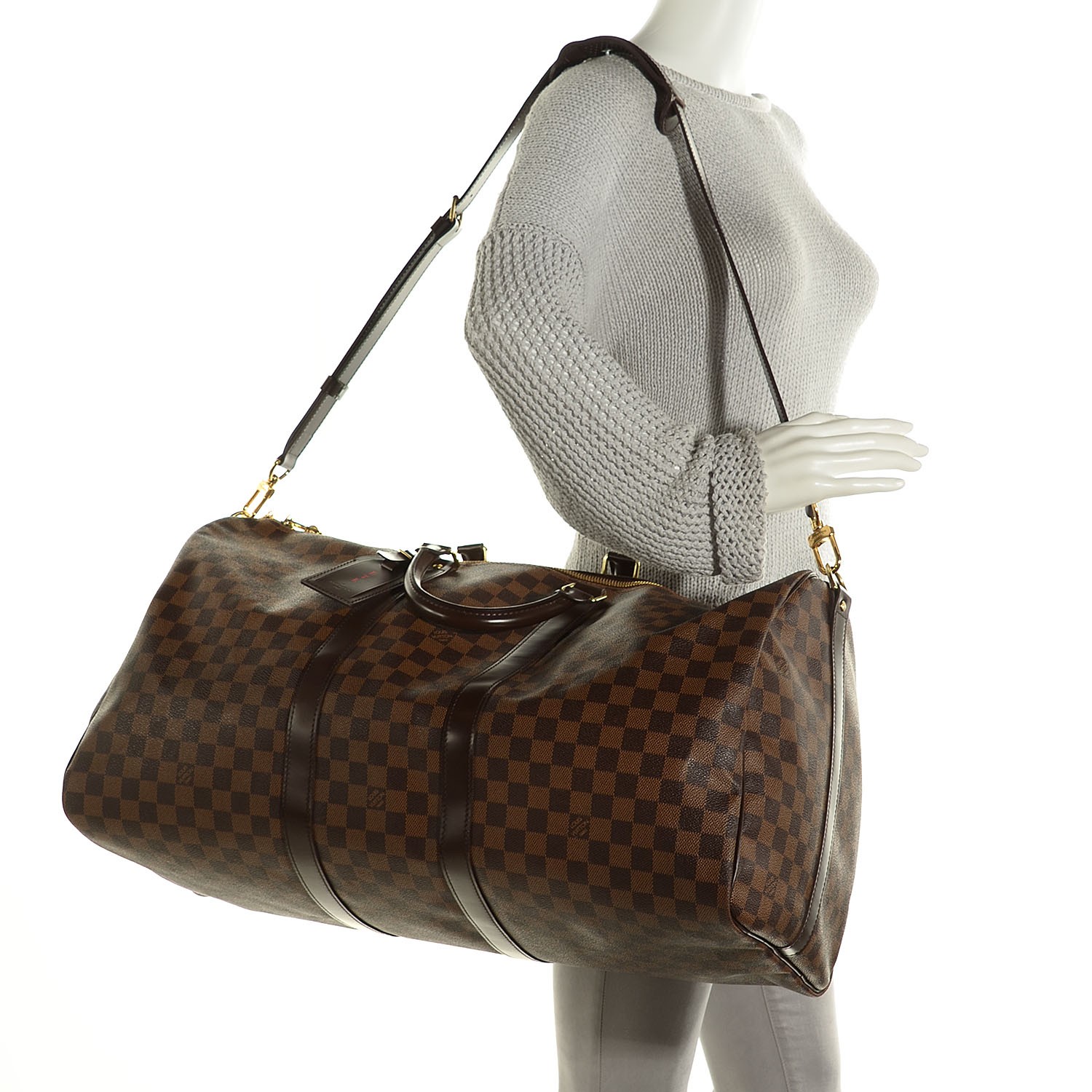 lv keepall damier