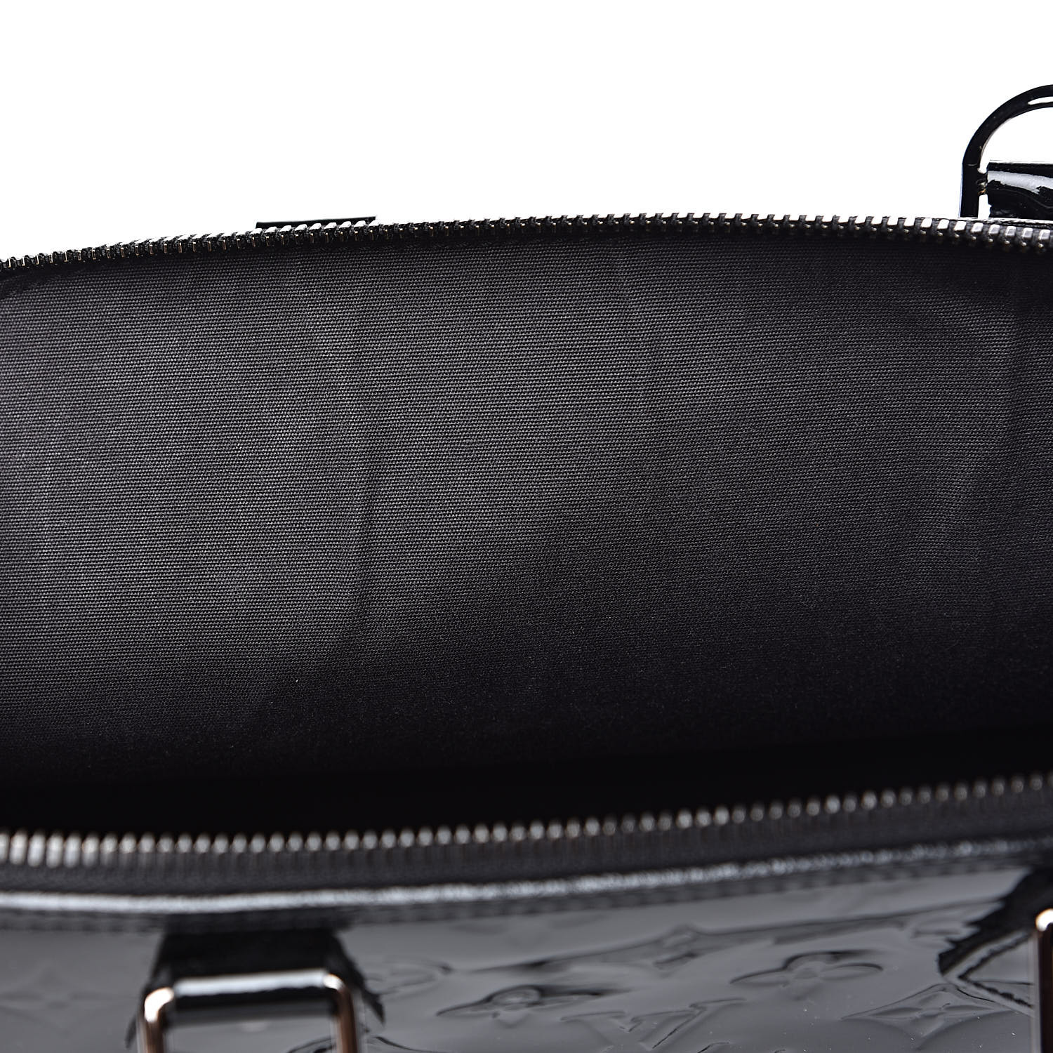 Louis Vuitton Black Magnetique Monogram Vernis Alma BB Bag