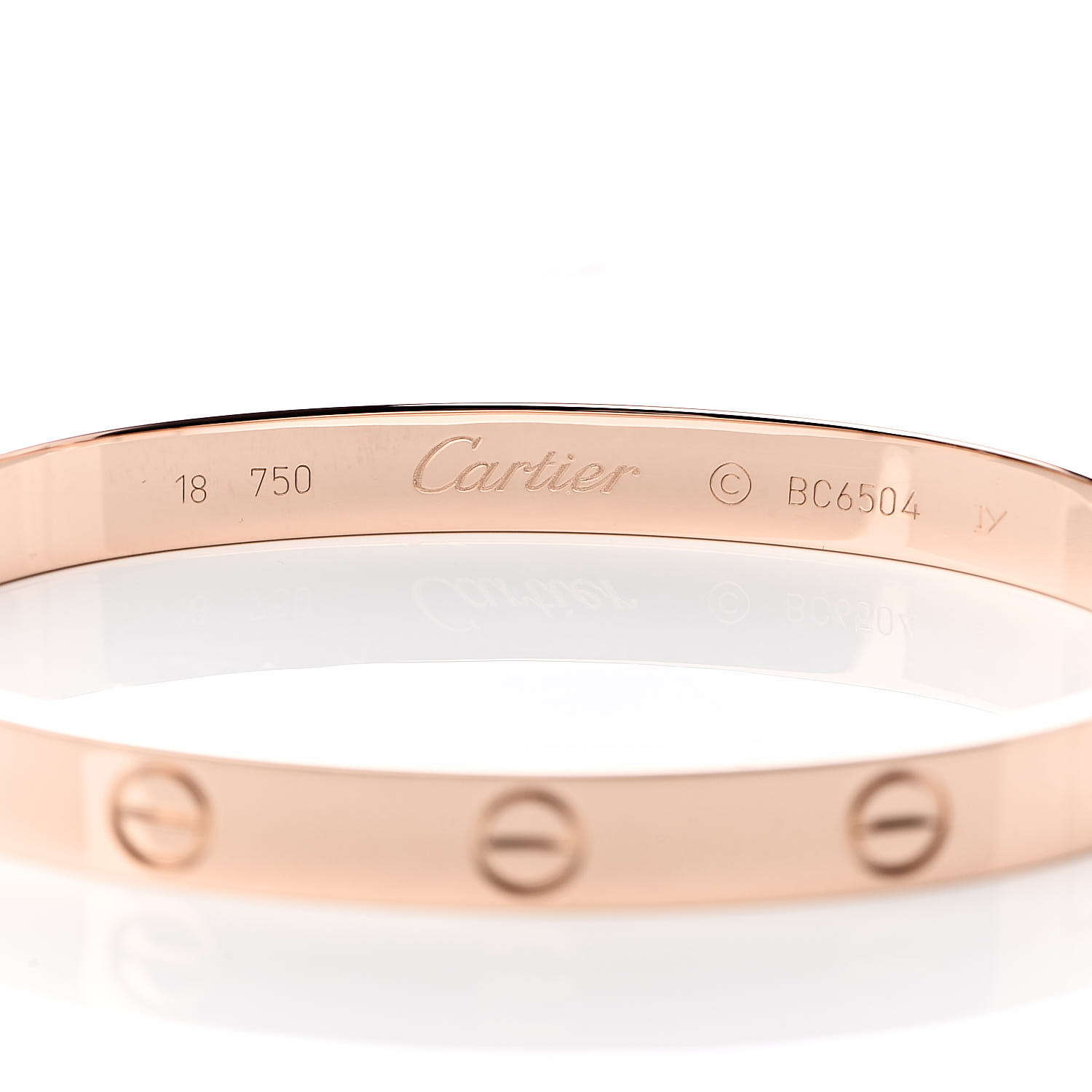 Cartier 18k Pink Gold Love Bracelet 18 518840 4959