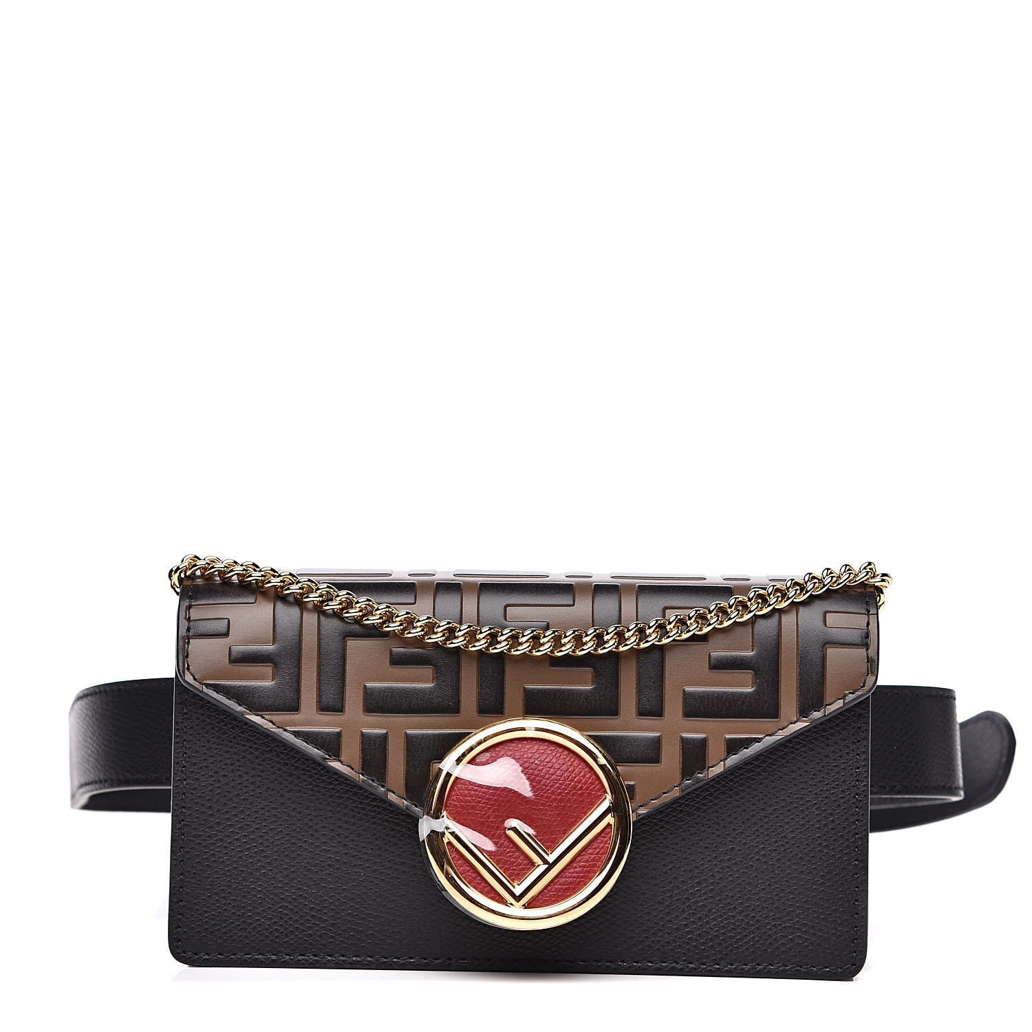 fendi logo belt bag