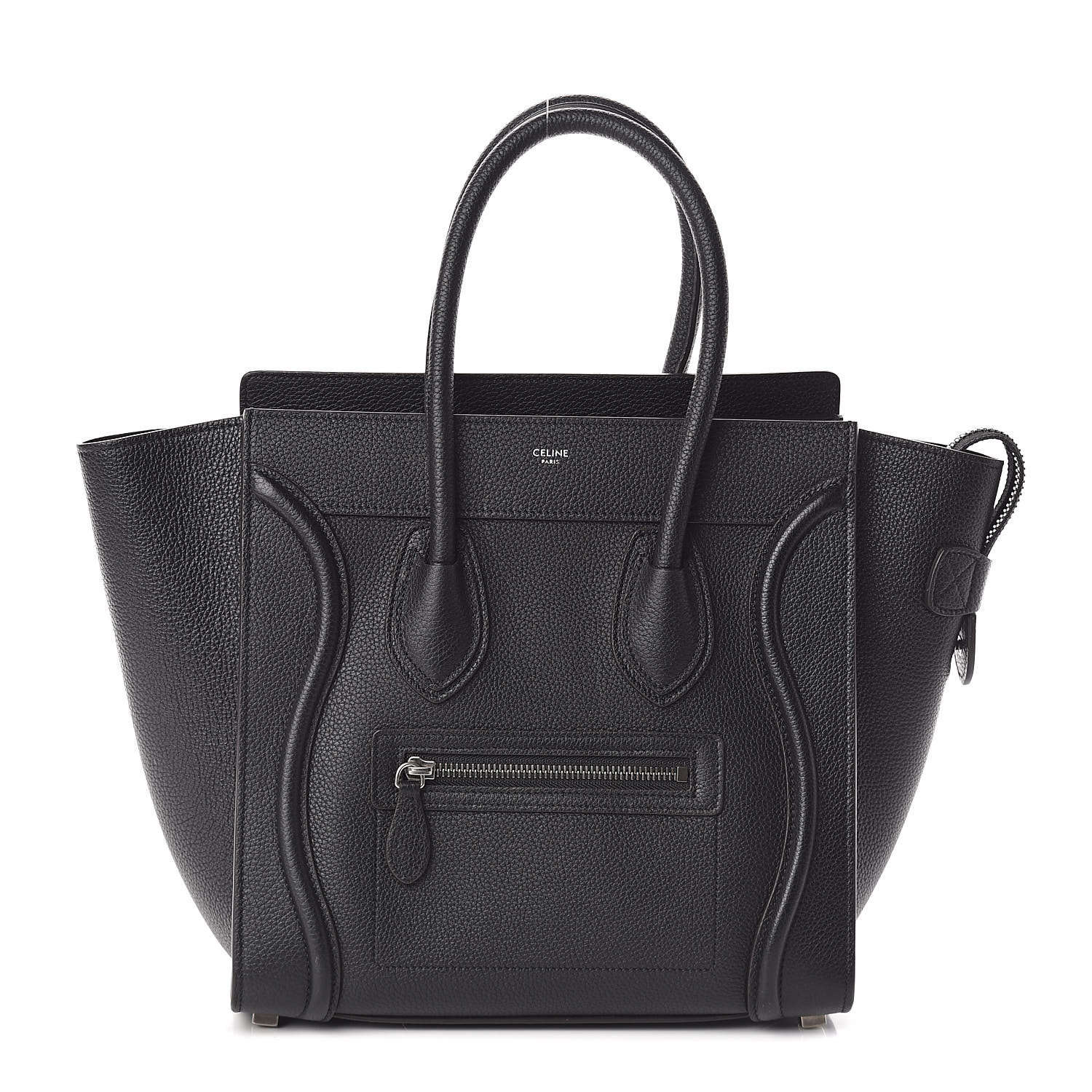 celine micro luggage drummed calfskin