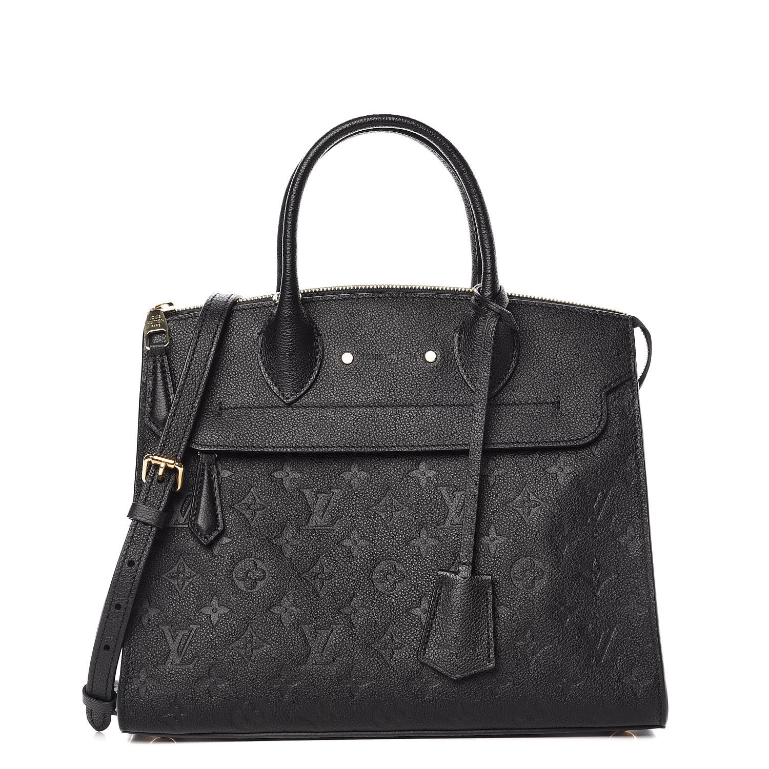 LOUIS VUITTON Empreinte Pont Neuf MM Black 338756