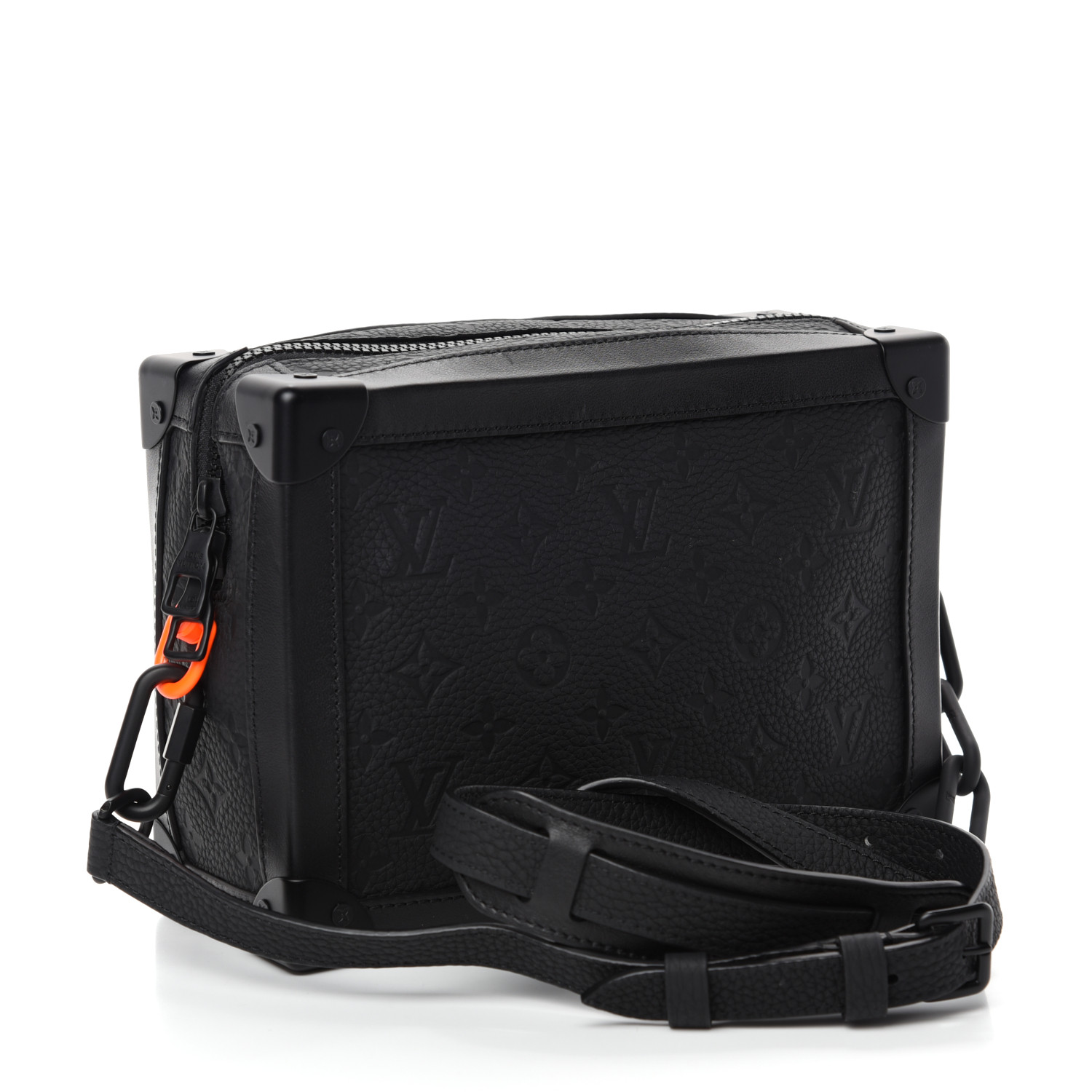 louis vuitton black soft trunk